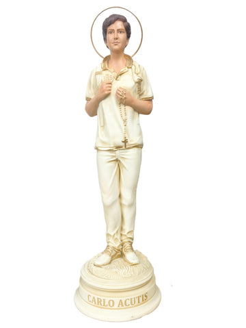 Carlo Acutis 33cm Marfim