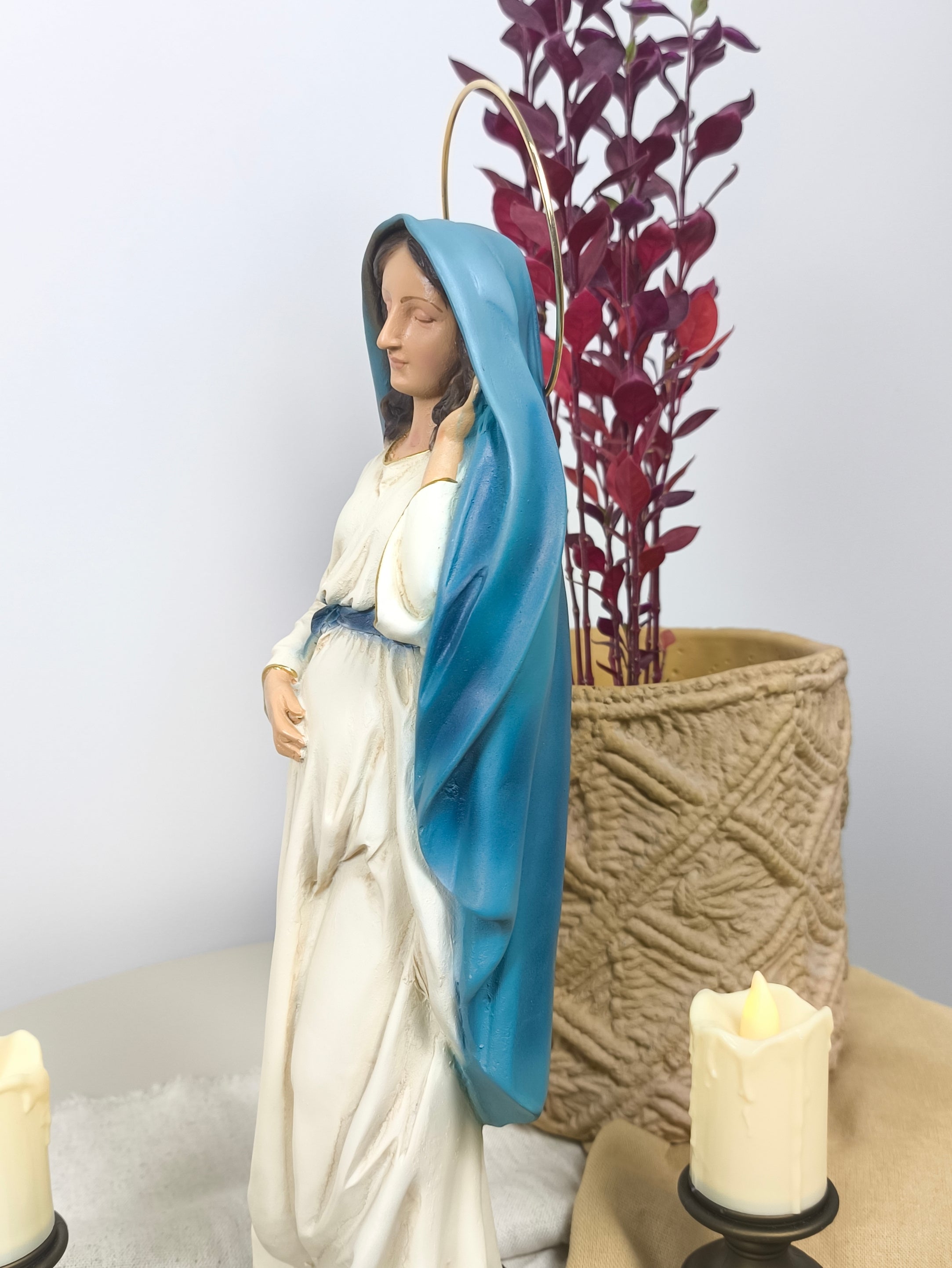 Nossa Senhora Grávida 30cm