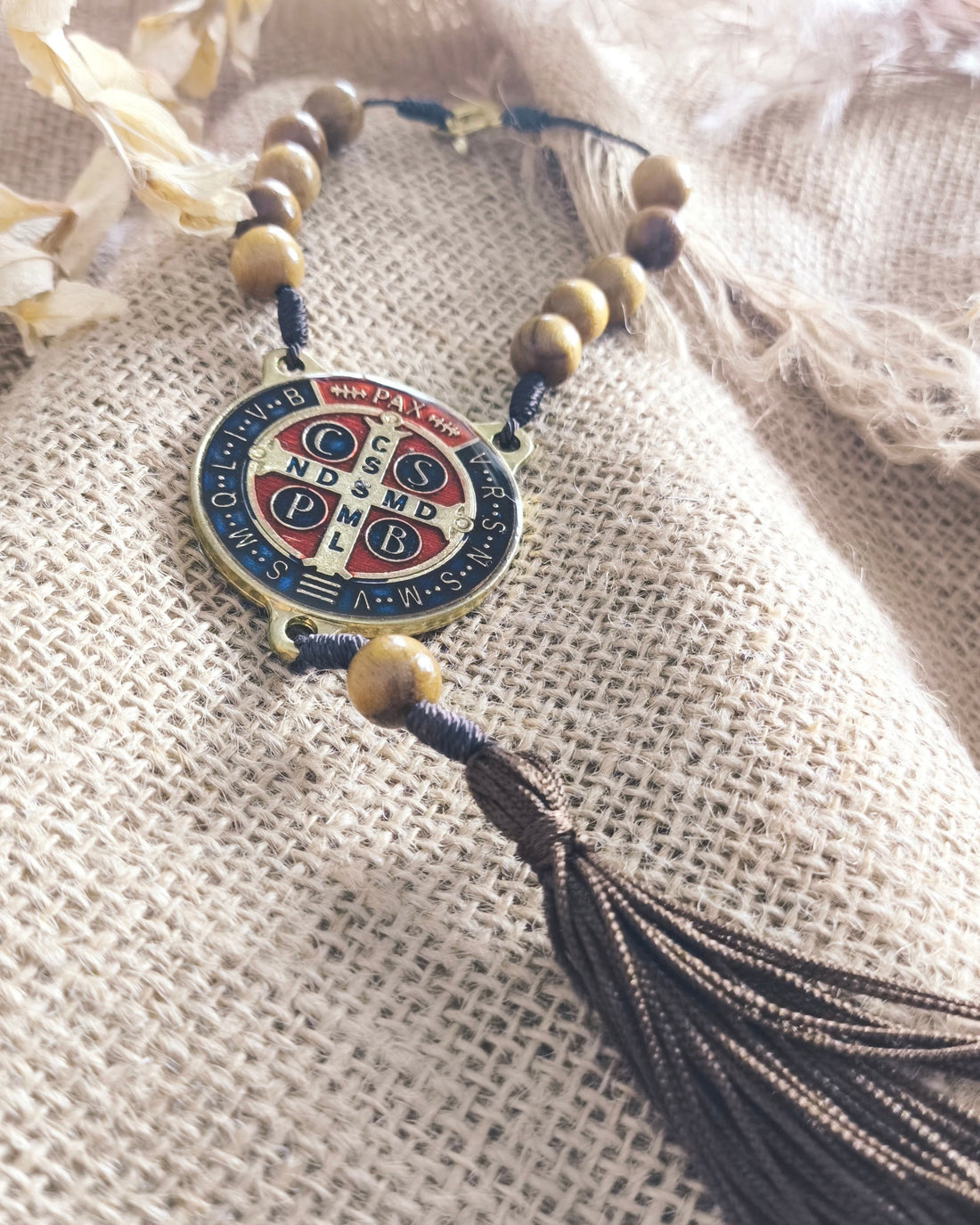 Dezena de São Bento para Carro em imbuia