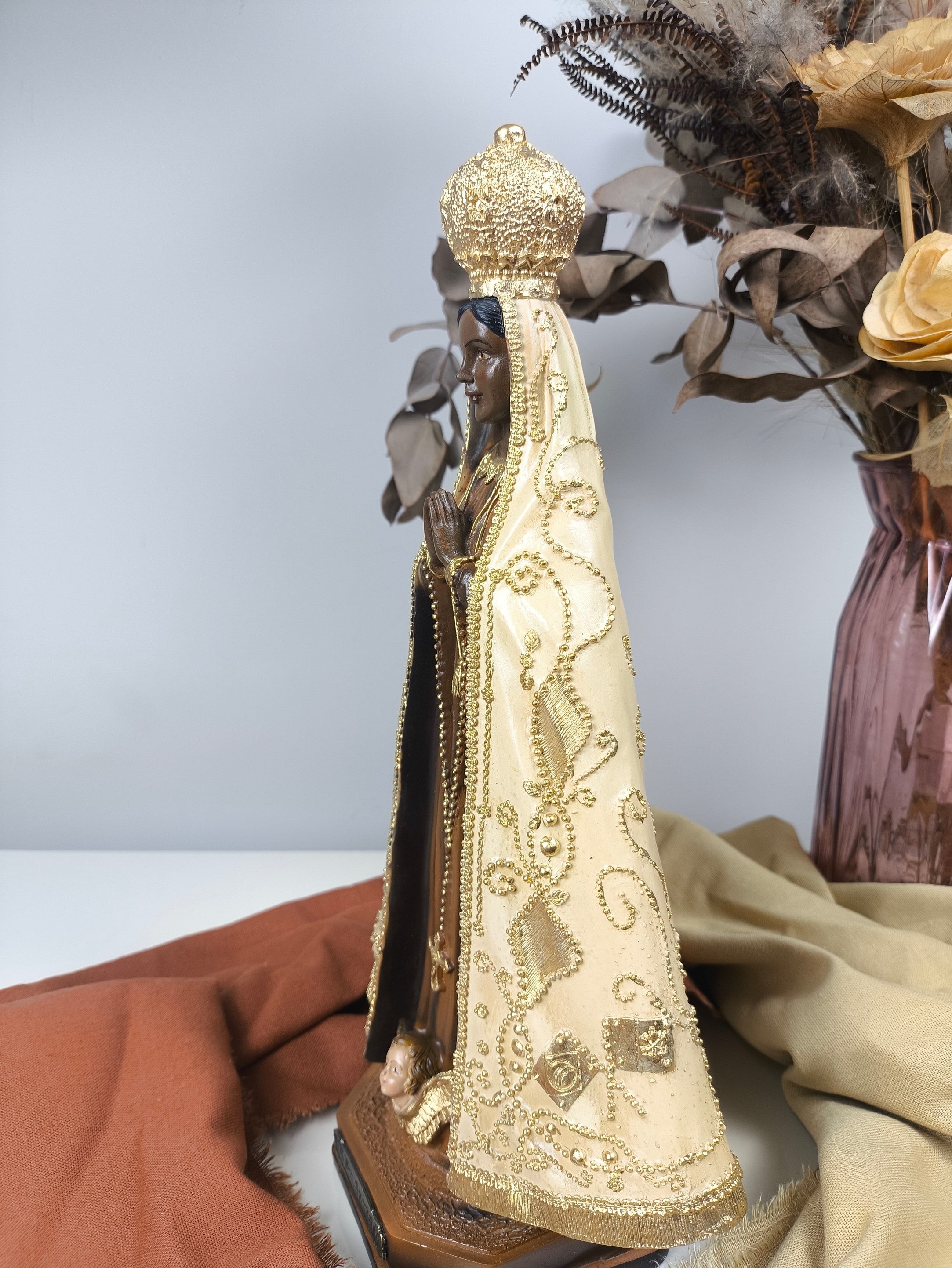 Nossa Senhora Aparecida 30cm Barroca