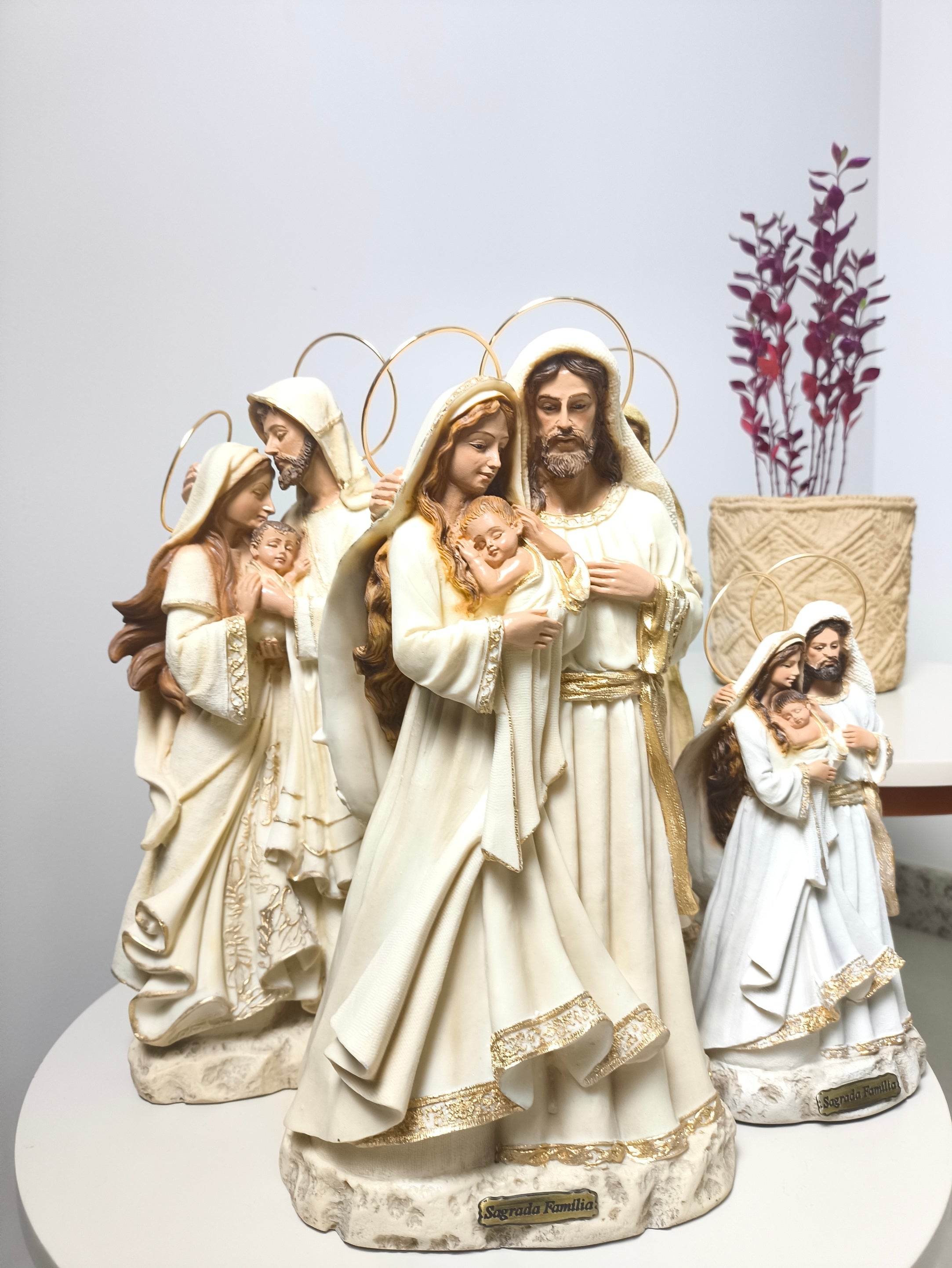 Sagrada Família Marfim 30cm