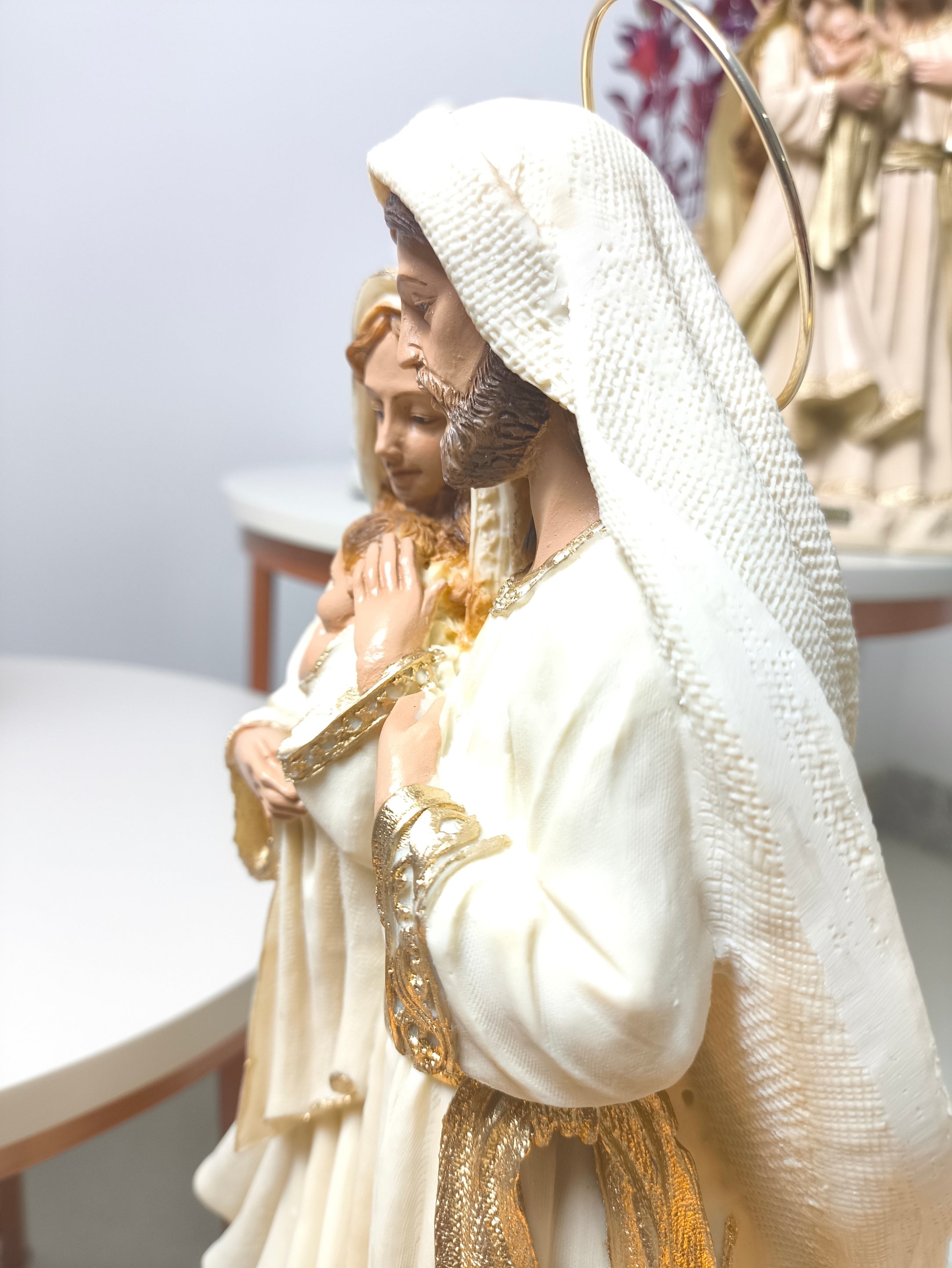 Sagrada Família Marfim 30cm