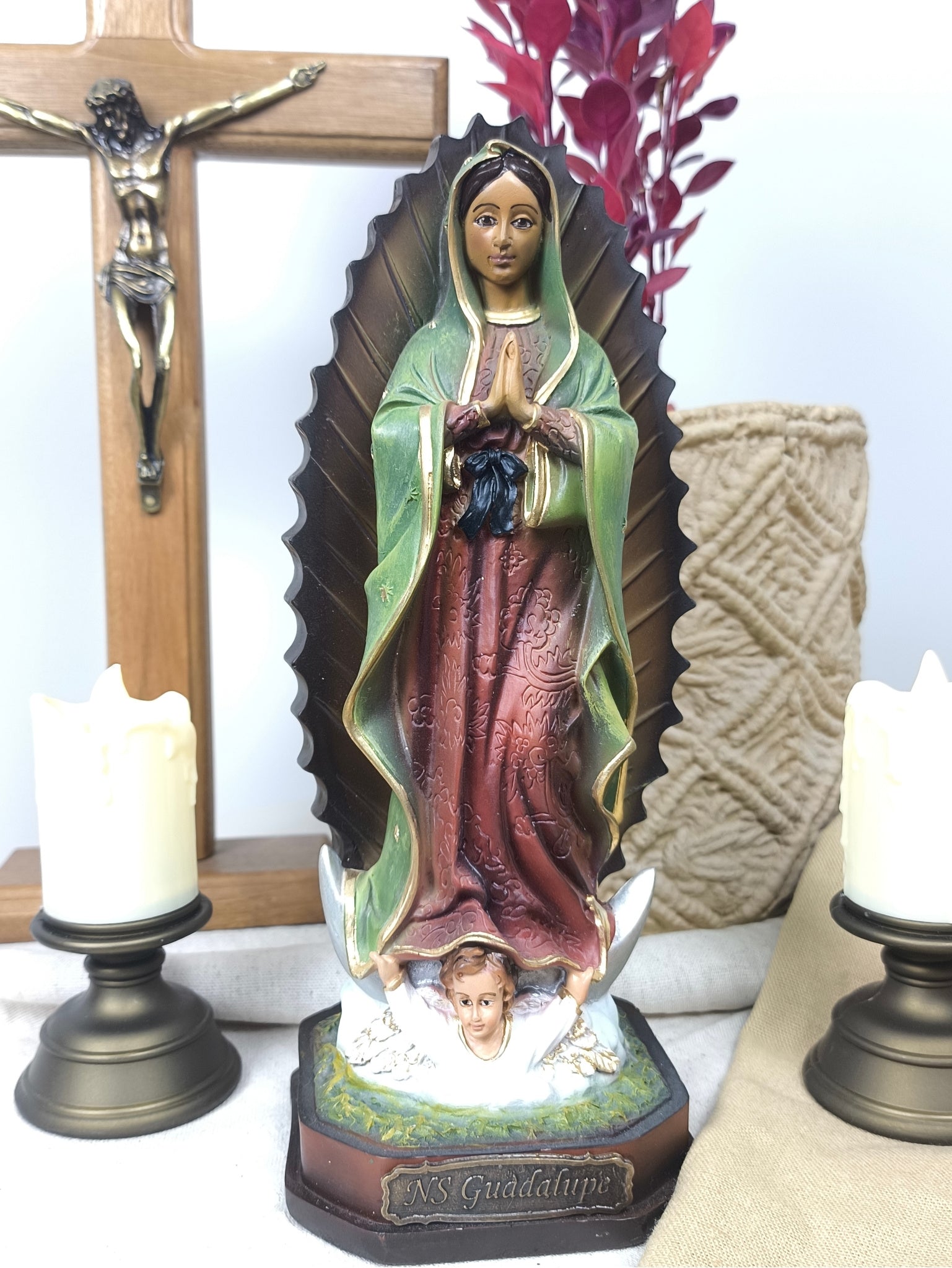 Nossa Senhora de Guadalupe 20cm