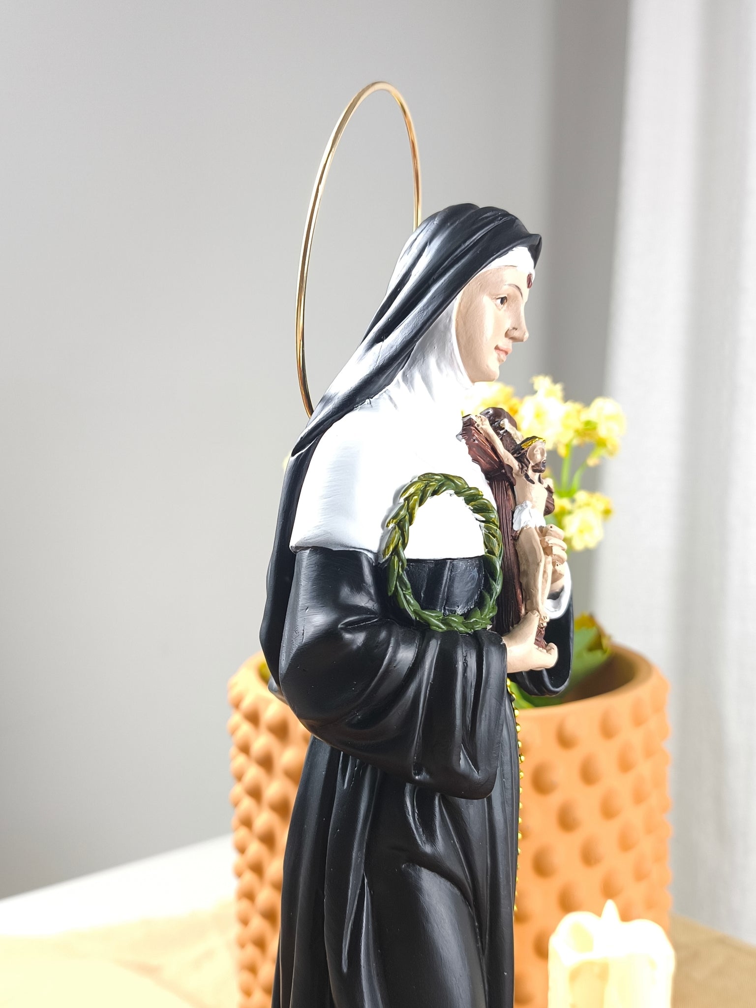Santa Rita de Cássia 30cm