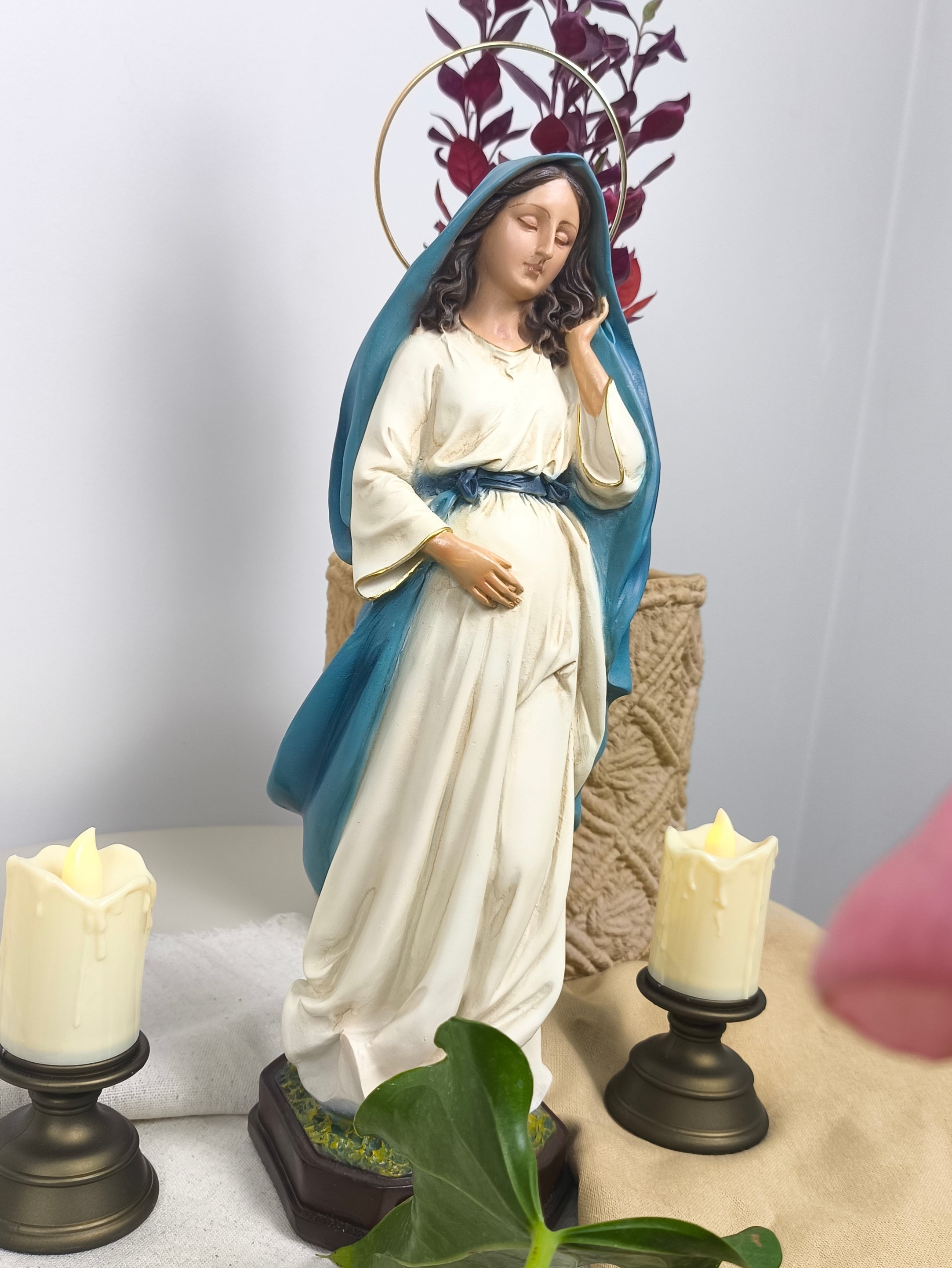 Nossa Senhora Grávida 30cm