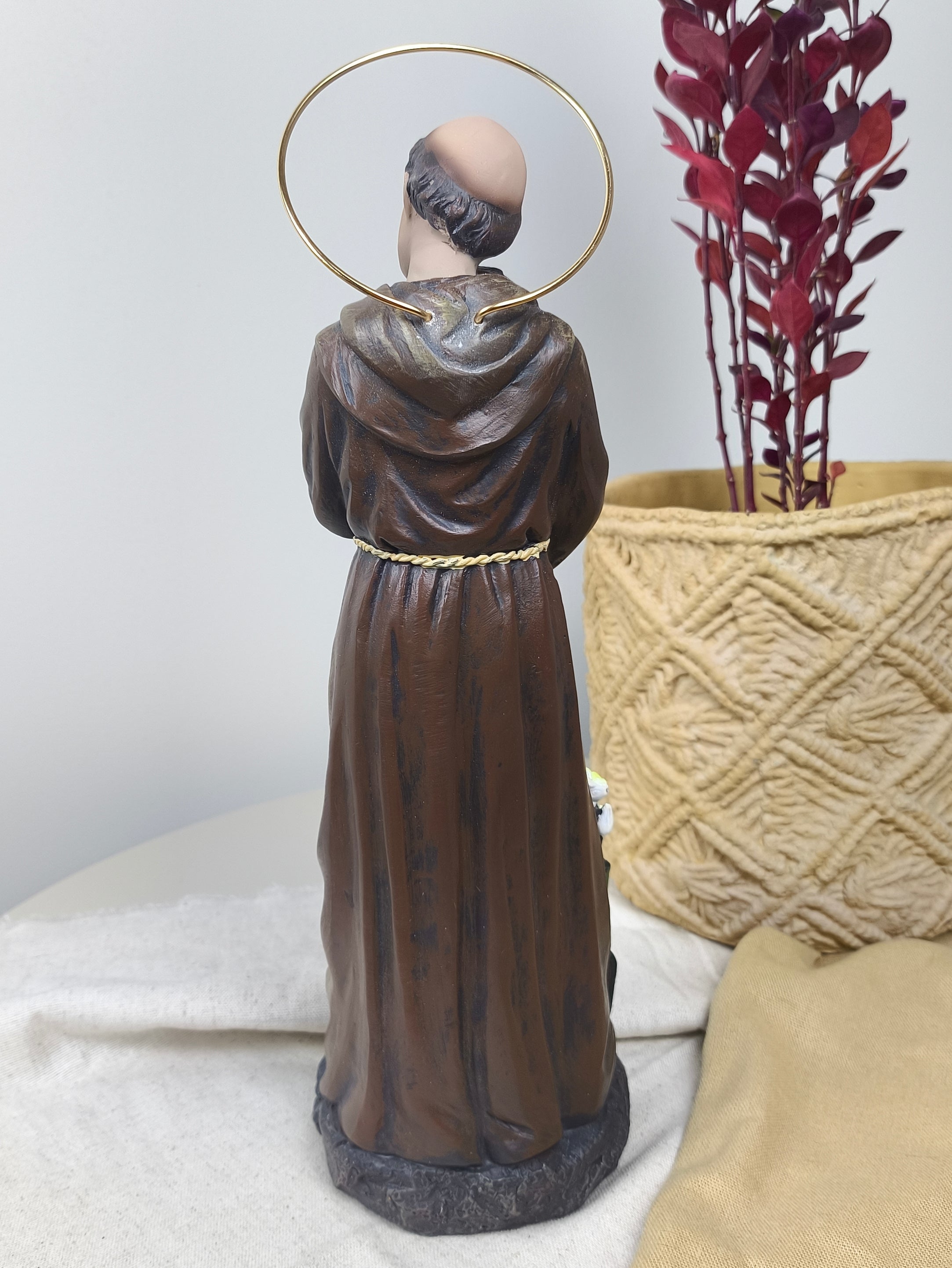 Santo Antonio 30cm - Com Vela