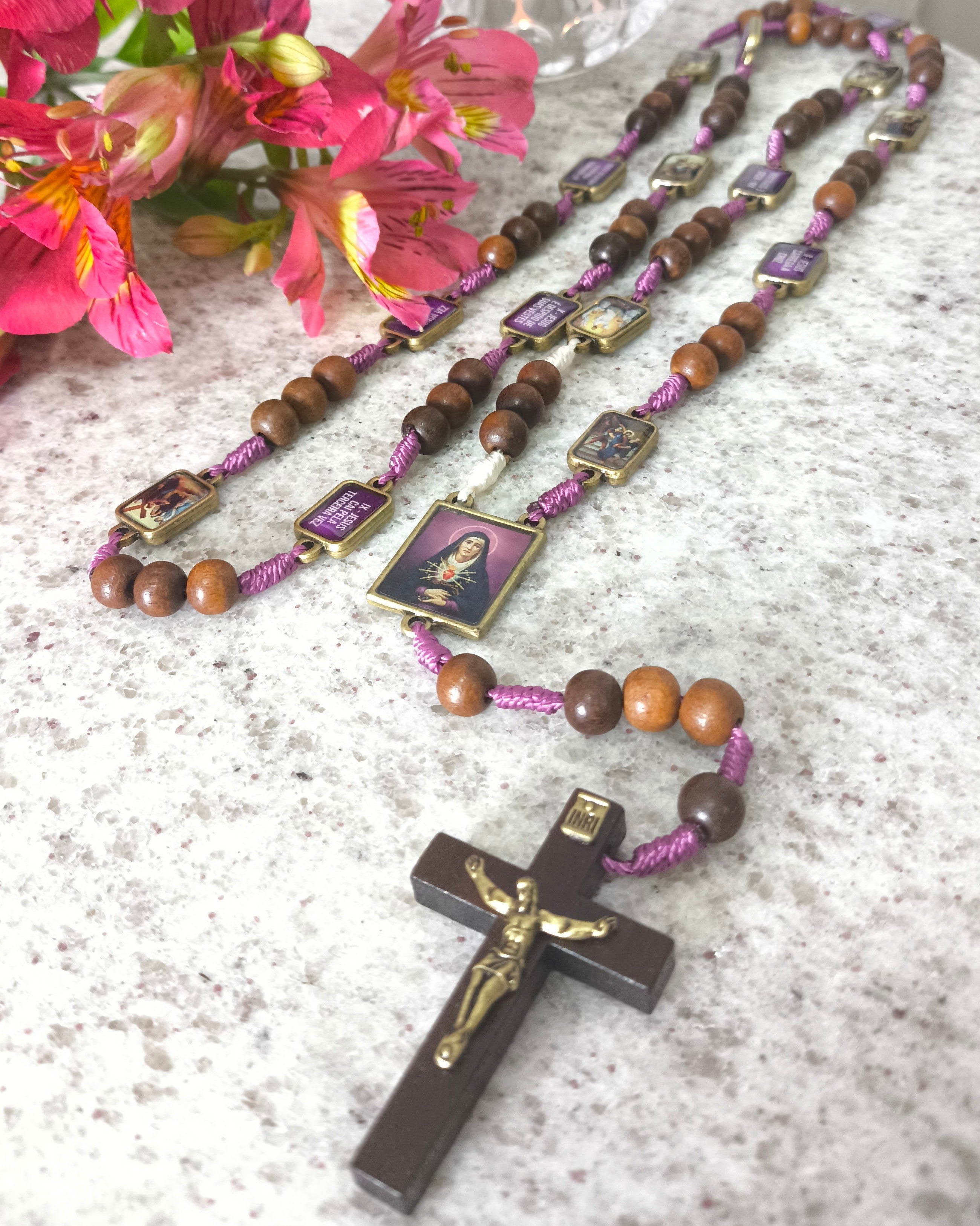 Via Crucis de Jesus Cristo com entremeio de Nossa Senhora das Dores e folheto
