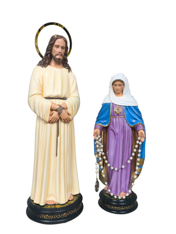 Kit Devoção às Lágrimas de Maria e a Jesus Manietado