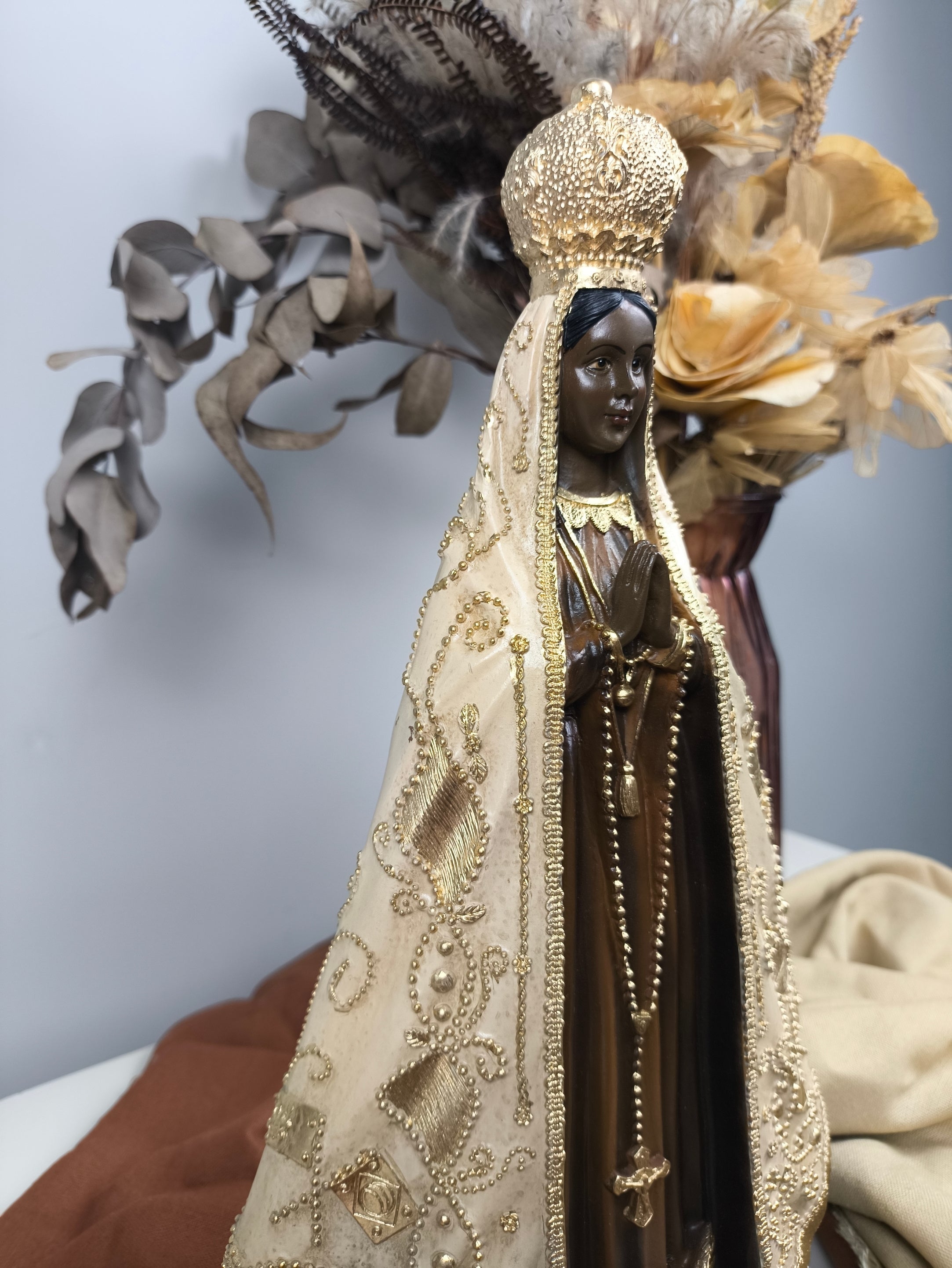 Nossa Senhora Aparecida 30cm Barroca
