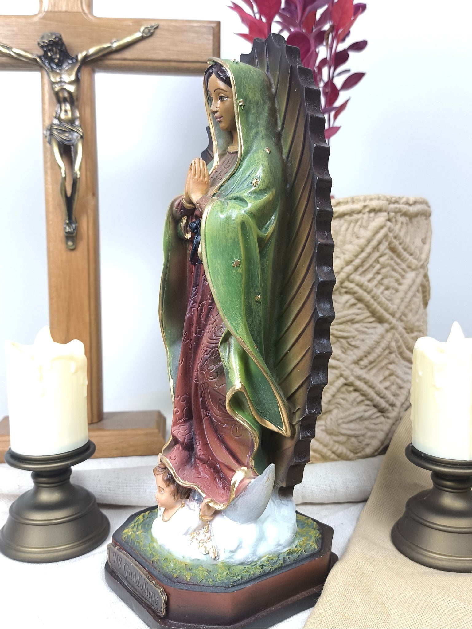 Nossa Senhora de Guadalupe 20cm