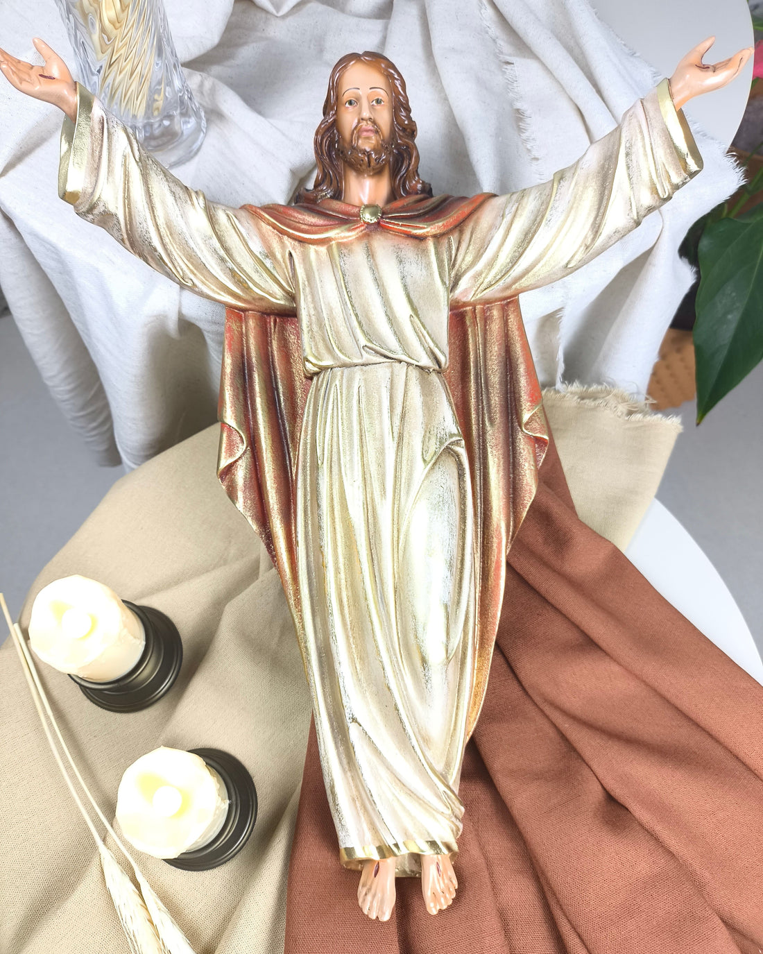 Cristo Redentor de Parede 38cm