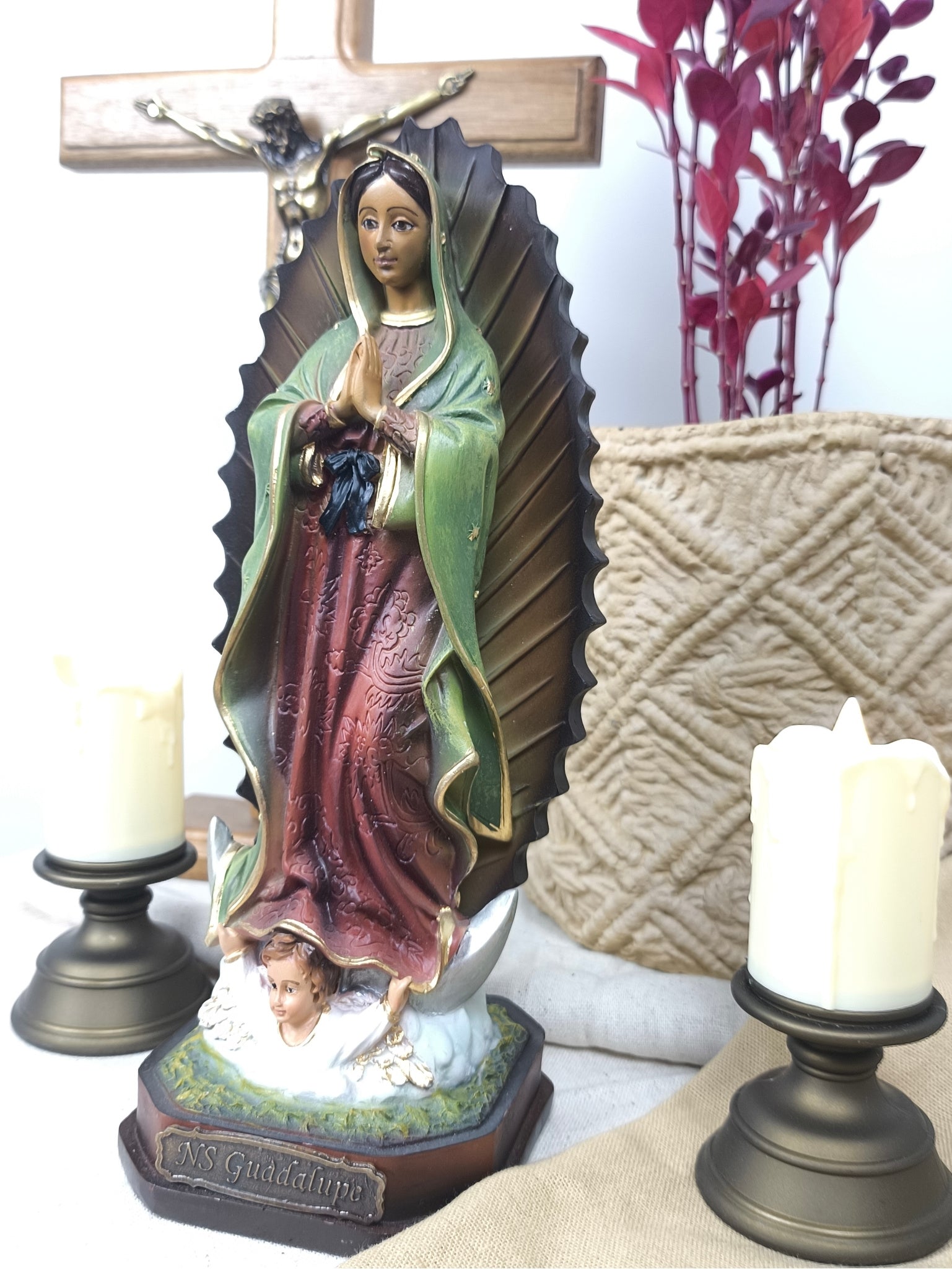 Nossa Senhora de Guadalupe 20cm