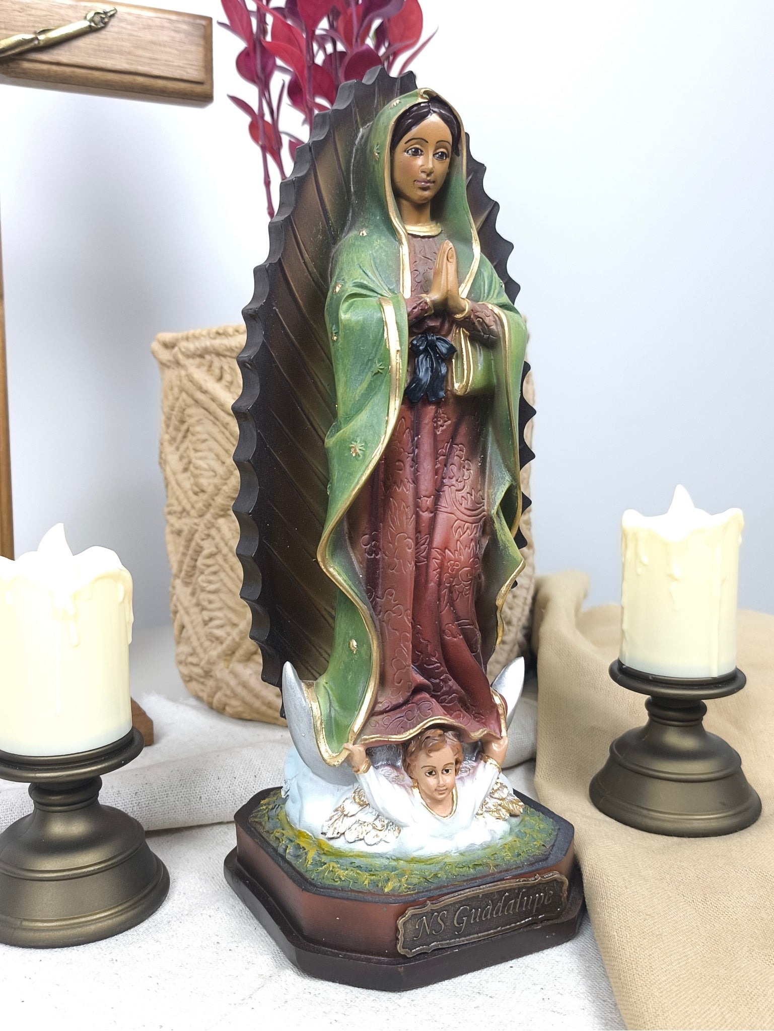 Nossa Senhora de Guadalupe 20cm