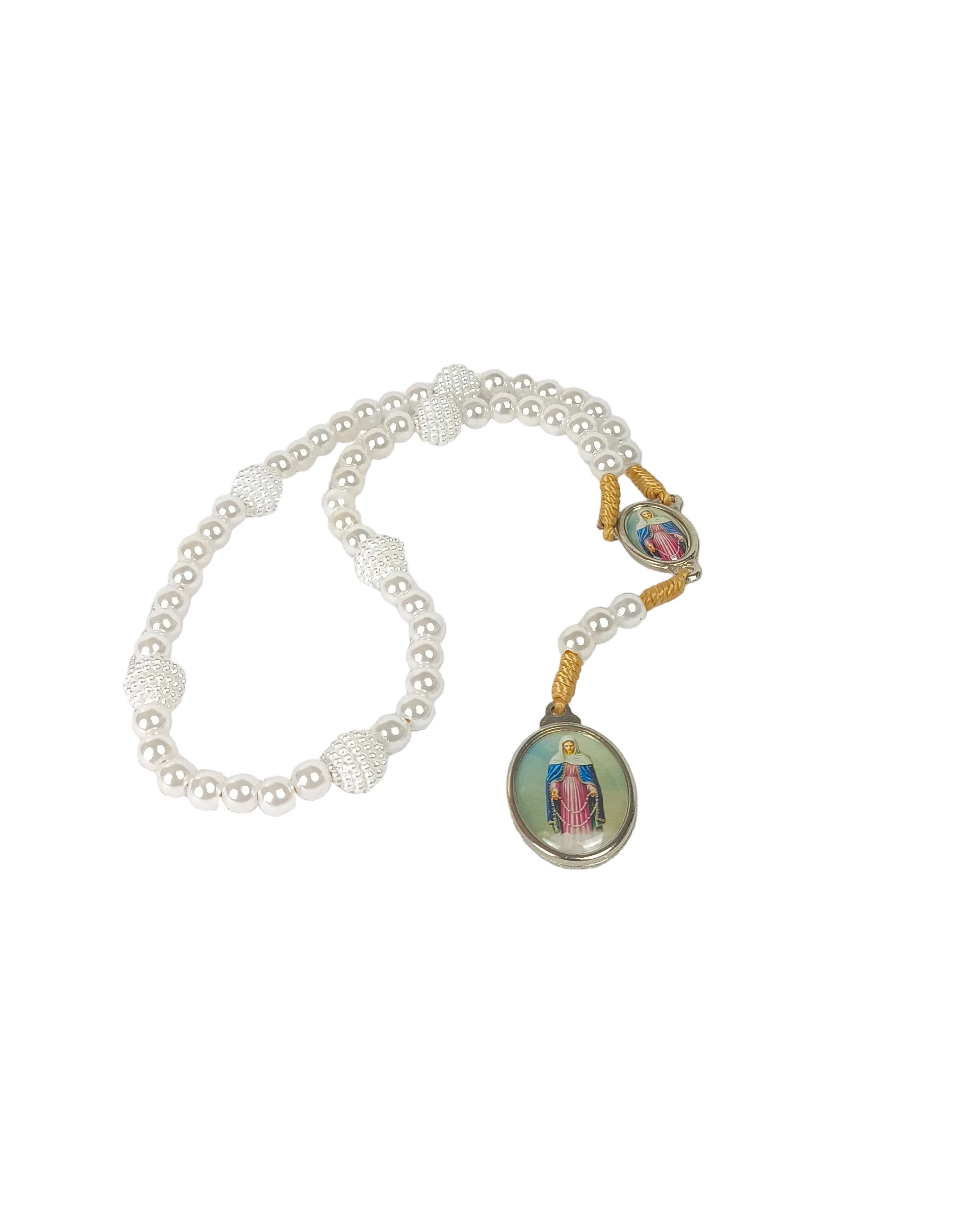 Novena de Nossa Senhora das Lágrimas 6mm com Folheto