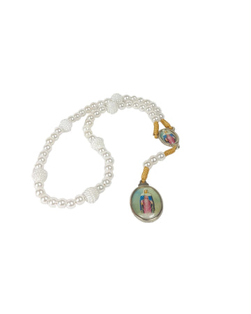 Novena de Nossa Senhora das Lágrimas 6mm com Folheto