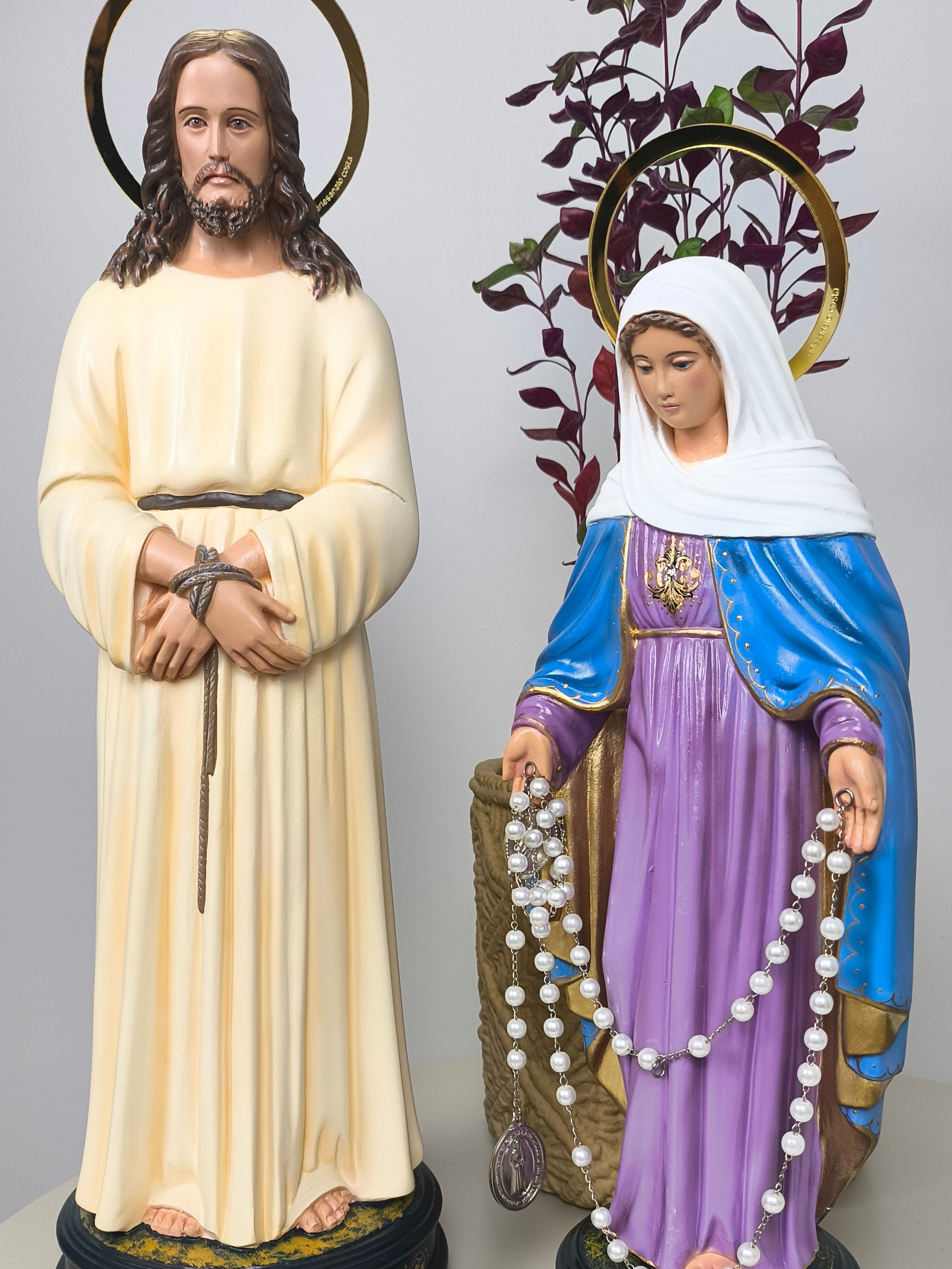 Kit Devoção às Lágrimas de Maria e a Jesus Manietado