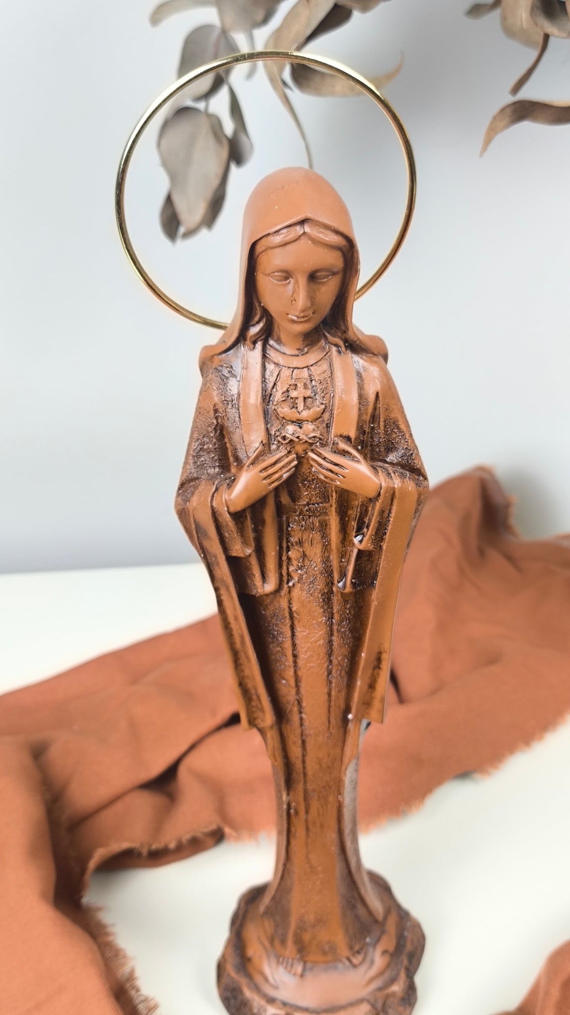 Imaculado Coração de Maria 30cm estilo Slim