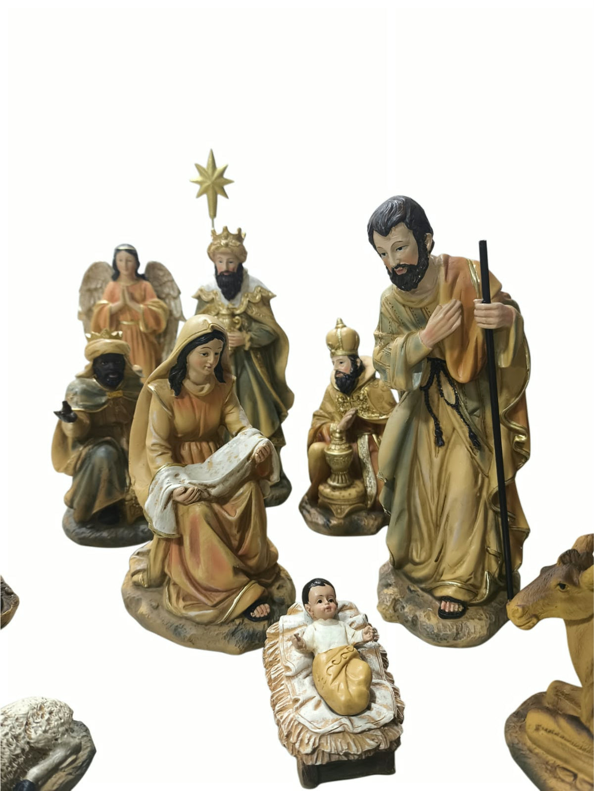 Presépio Colo de Maria de 20cm - 12 peças