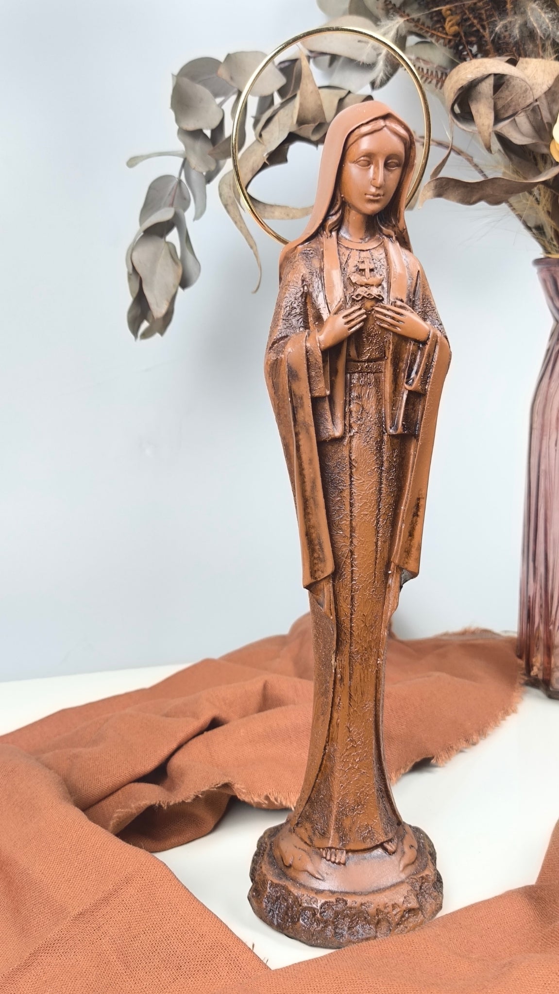 Imaculado Coração de Maria 30cm estilo Slim