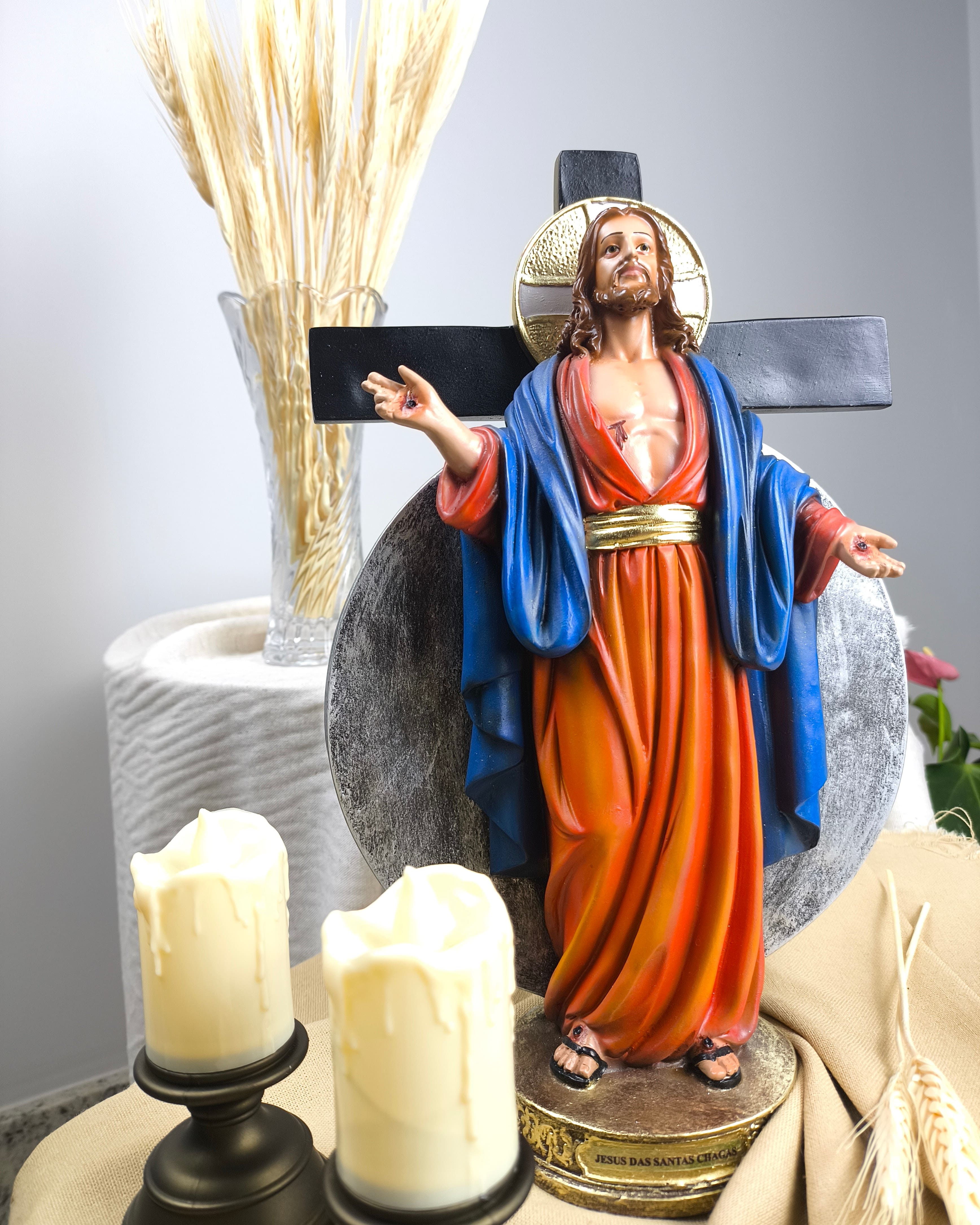 Jesus das Santas Chagas 29cm