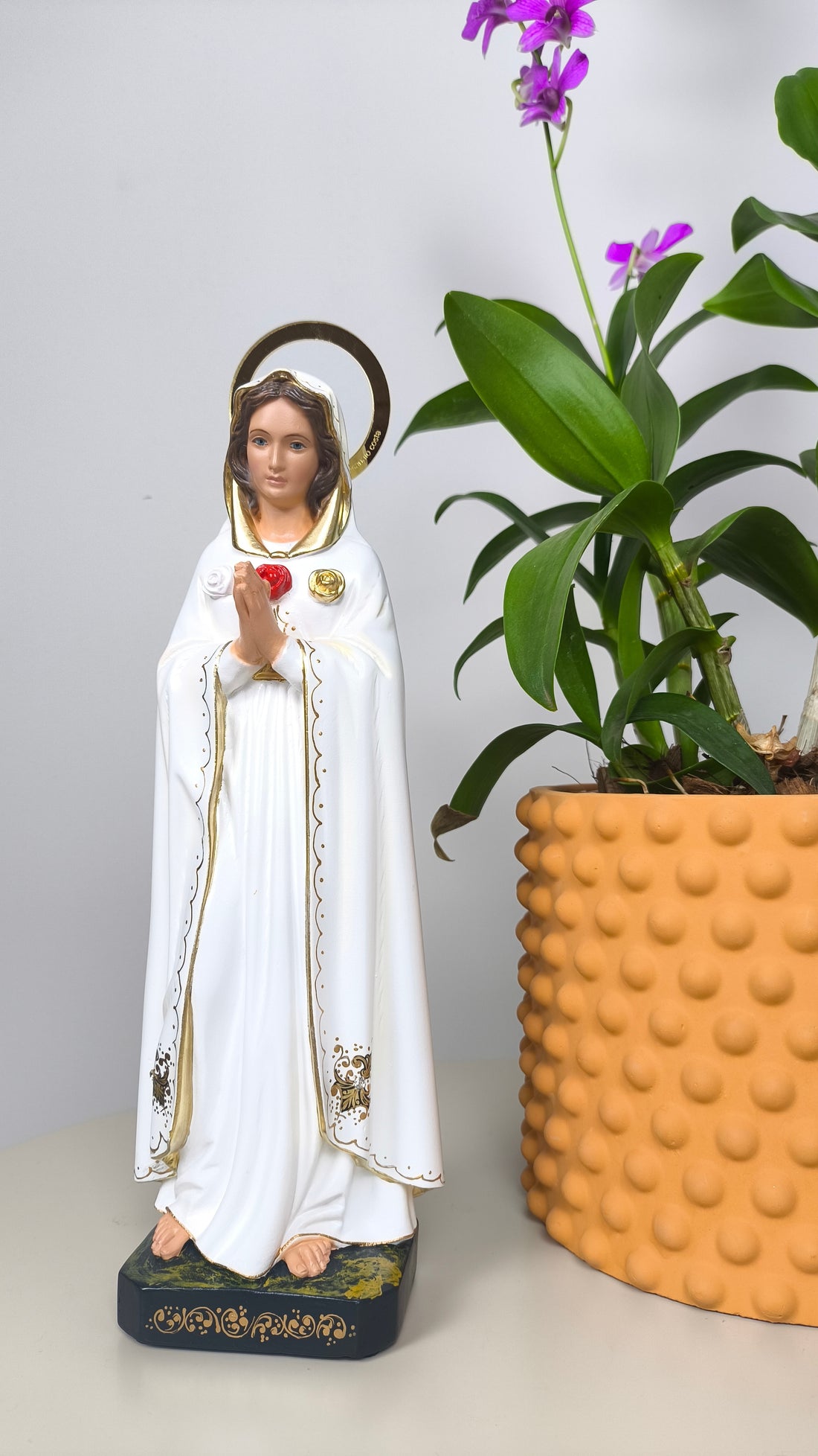 Nossa Senhora Rosa Mística 30cm
