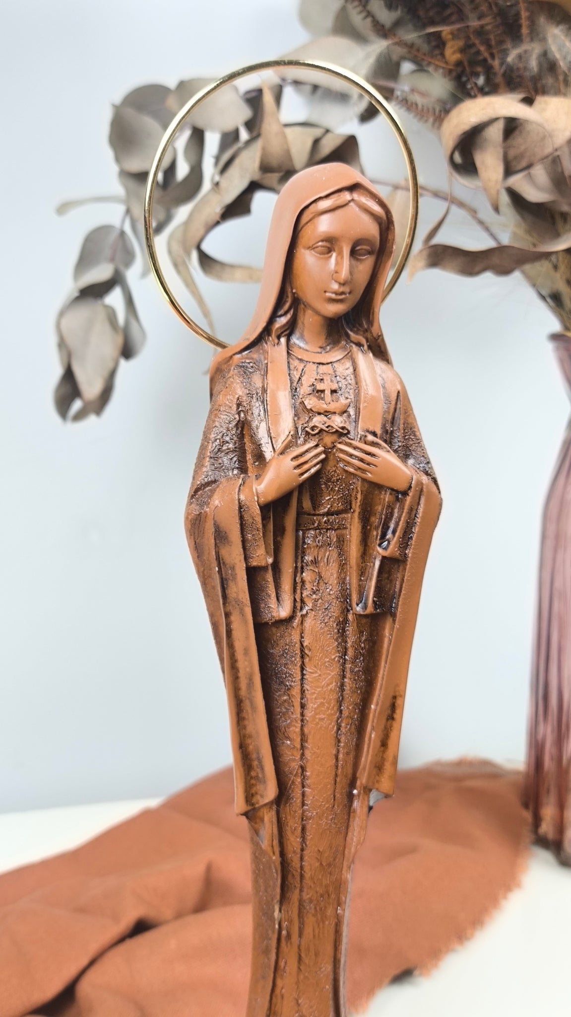 Imaculado Coração de Maria 30cm estilo Slim