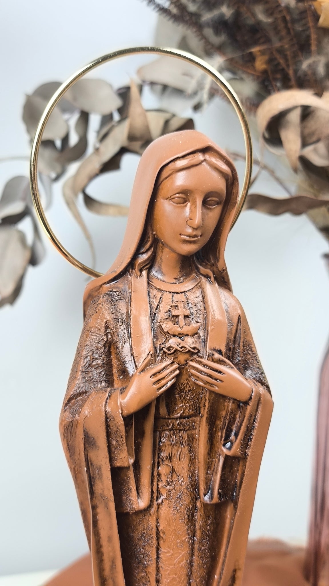 Imaculado Coração de Maria 30cm estilo Slim