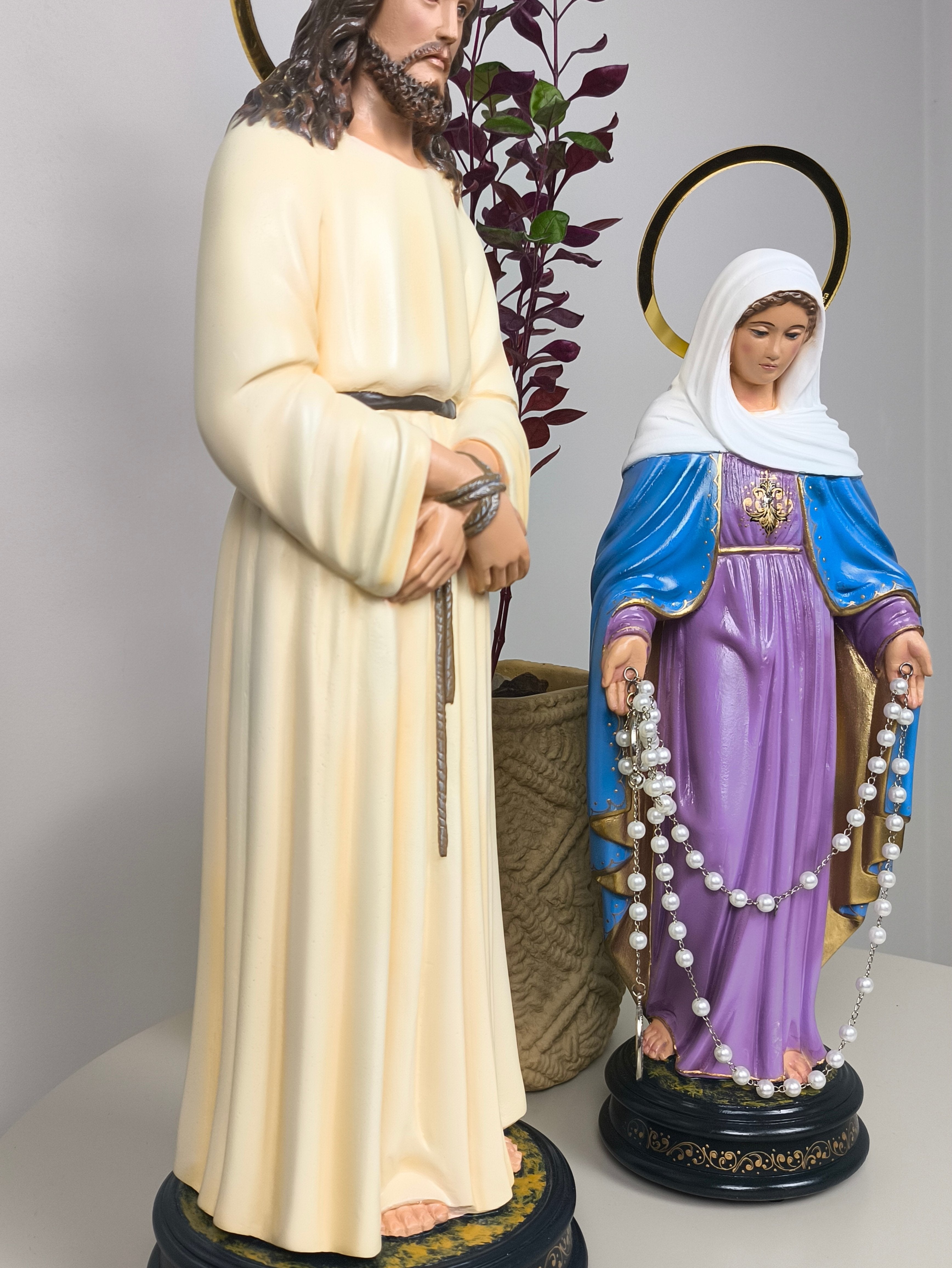 Kit Devoção às Lágrimas de Maria e a Jesus Manietado