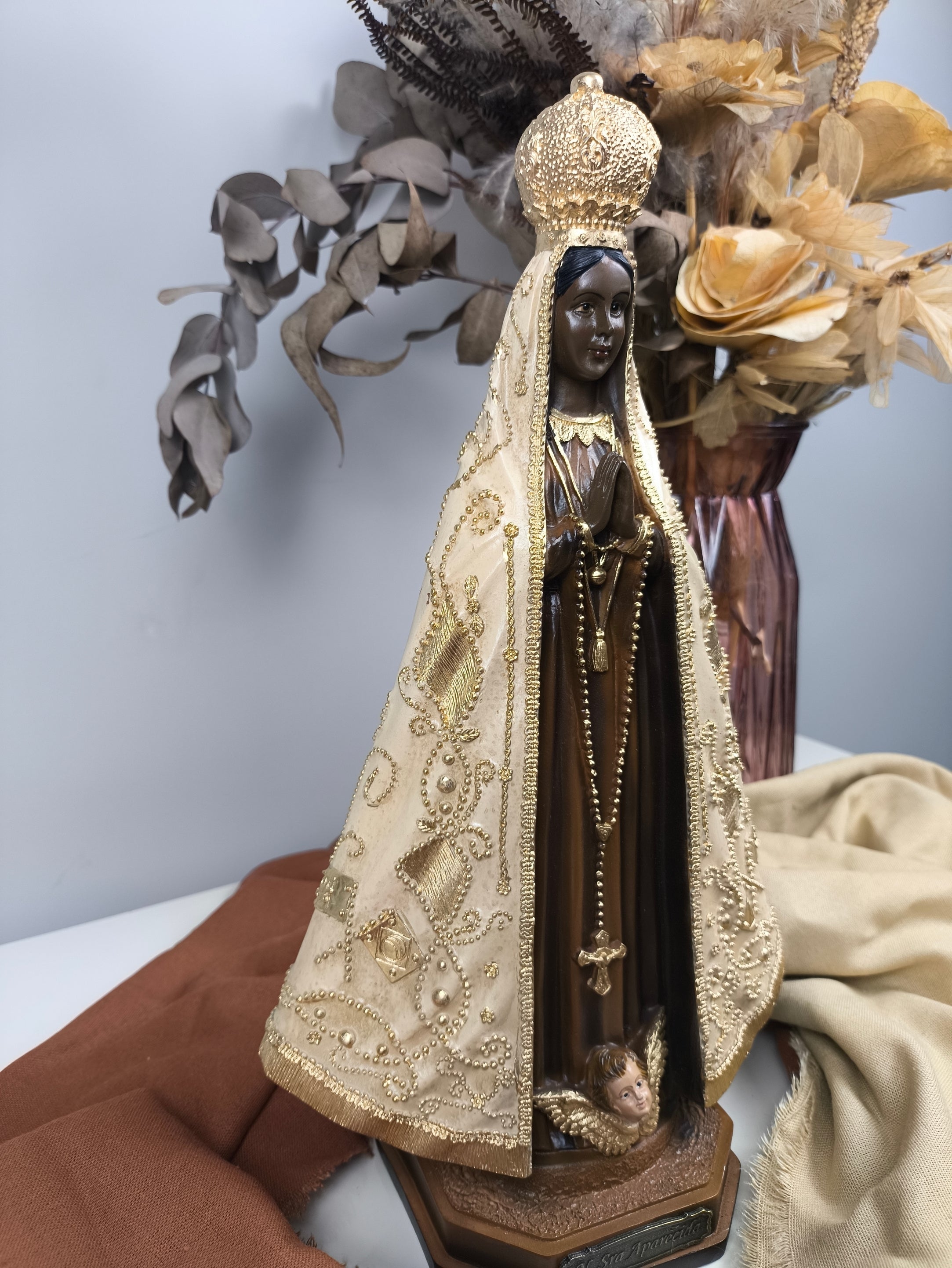 Nossa Senhora Aparecida 30cm Barroca