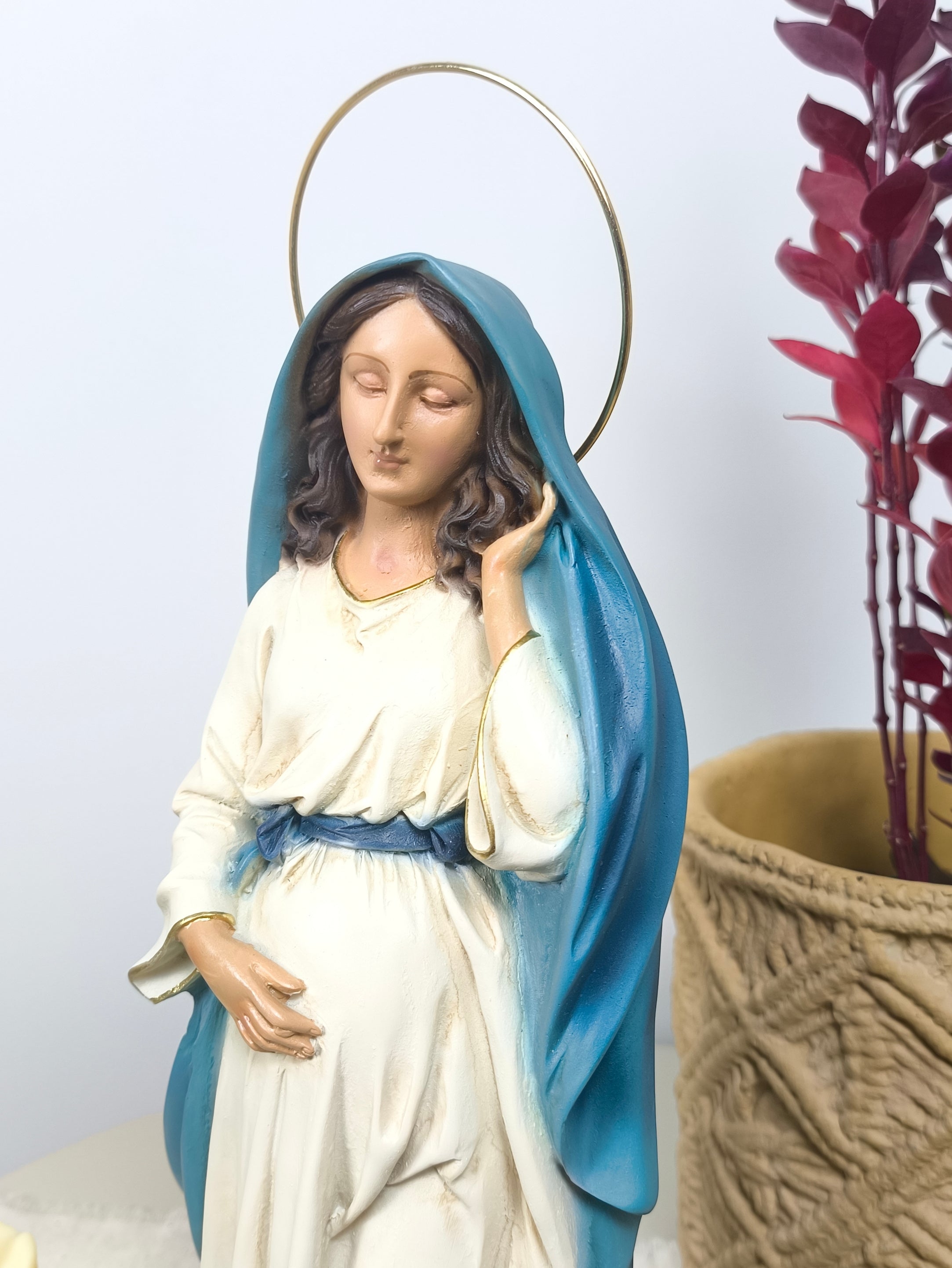 Nossa Senhora Grávida 30cm