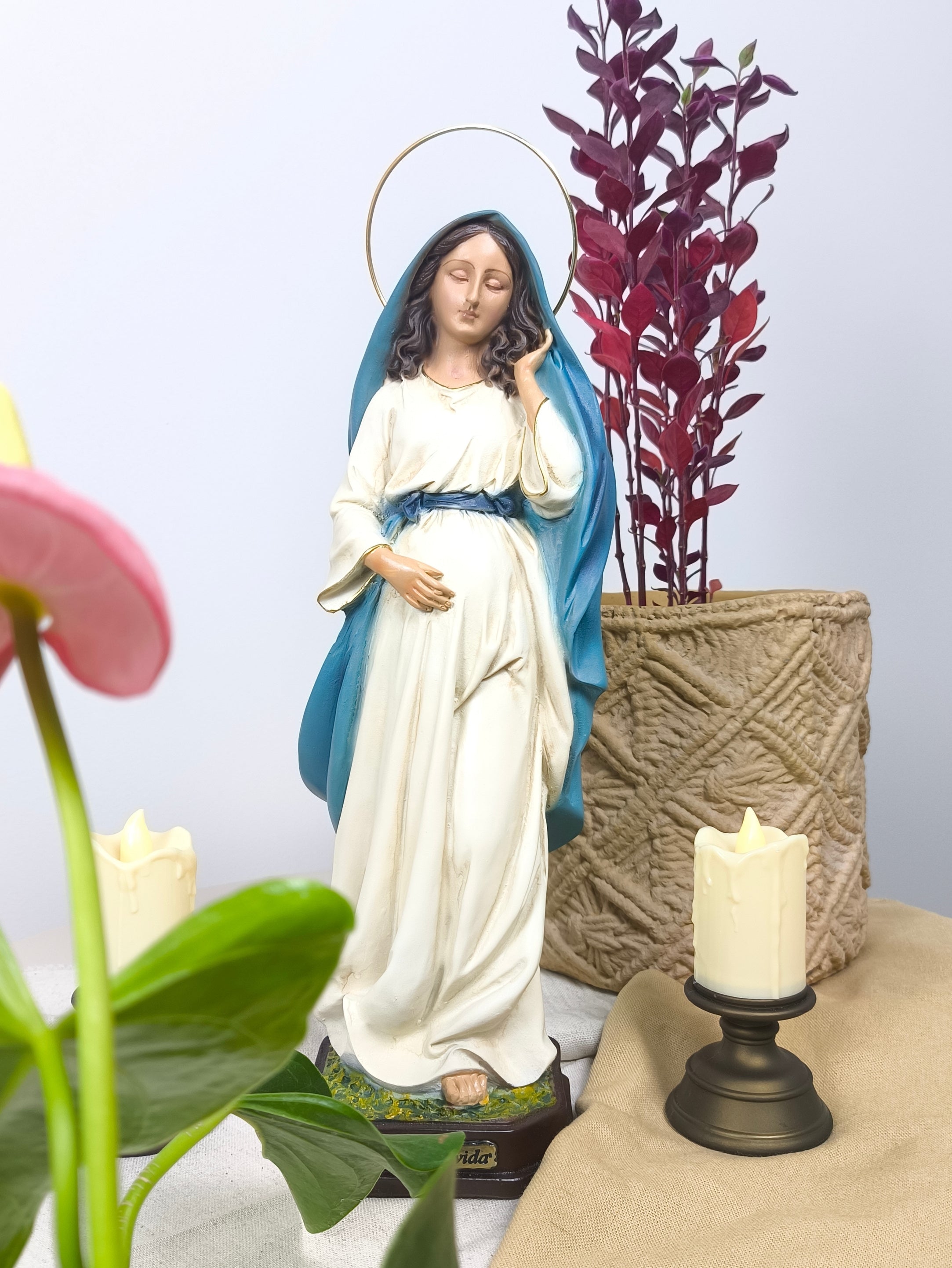 Nossa Senhora Grávida 30cm