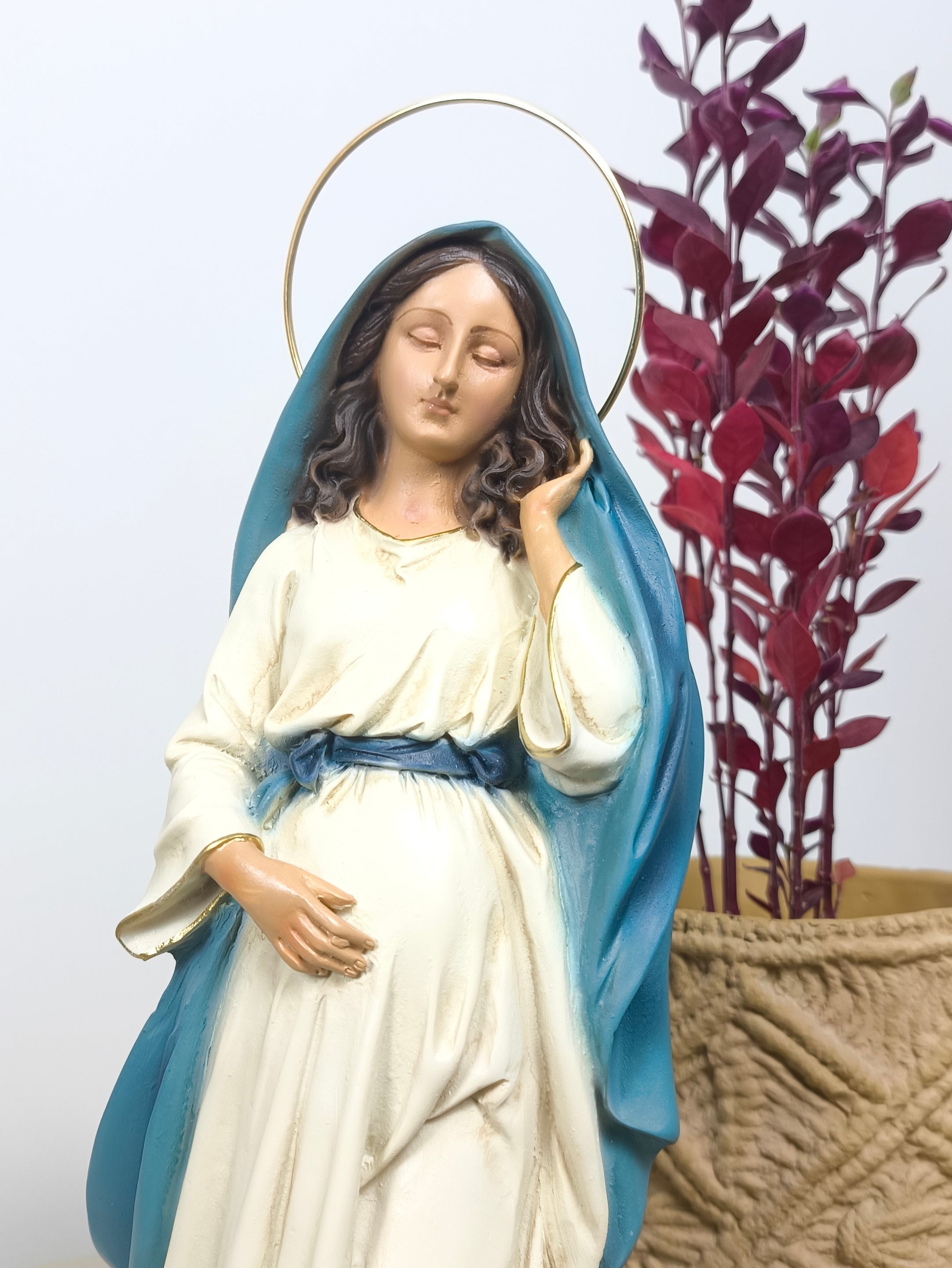 Nossa Senhora Grávida 30cm