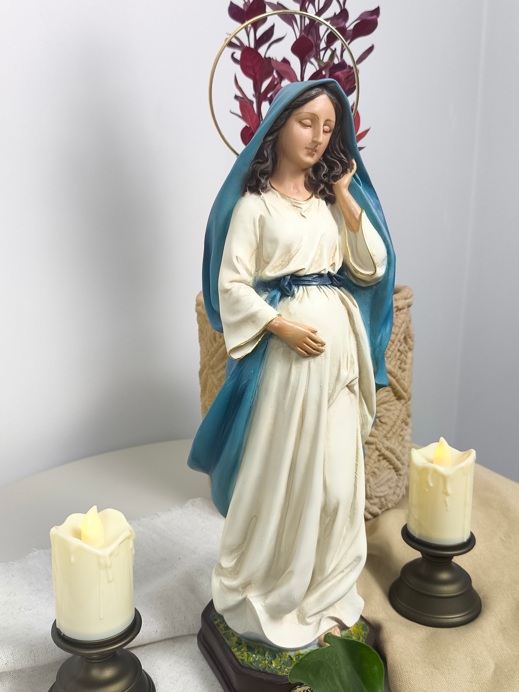 Nossa Senhora Grávida 30cm