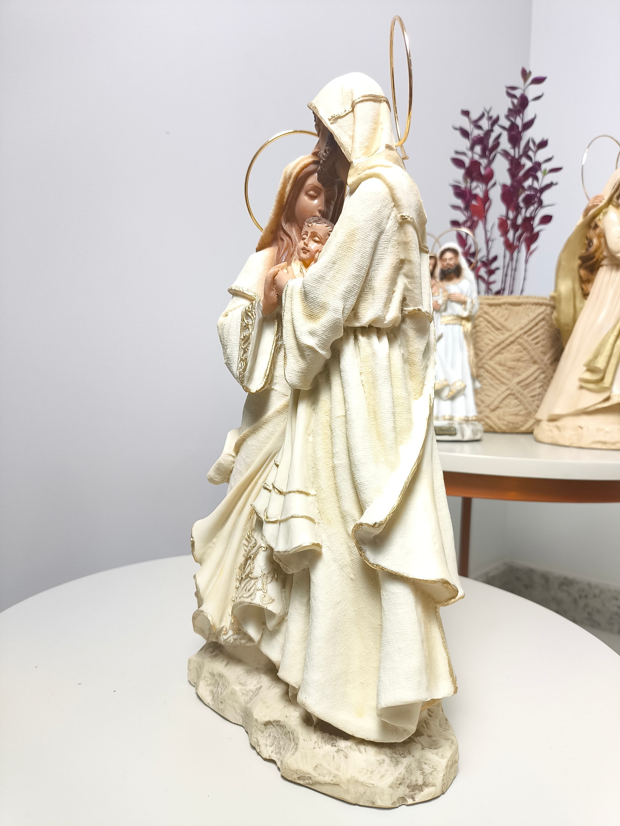 Sagrada Família da Ternura Marfim 30cm