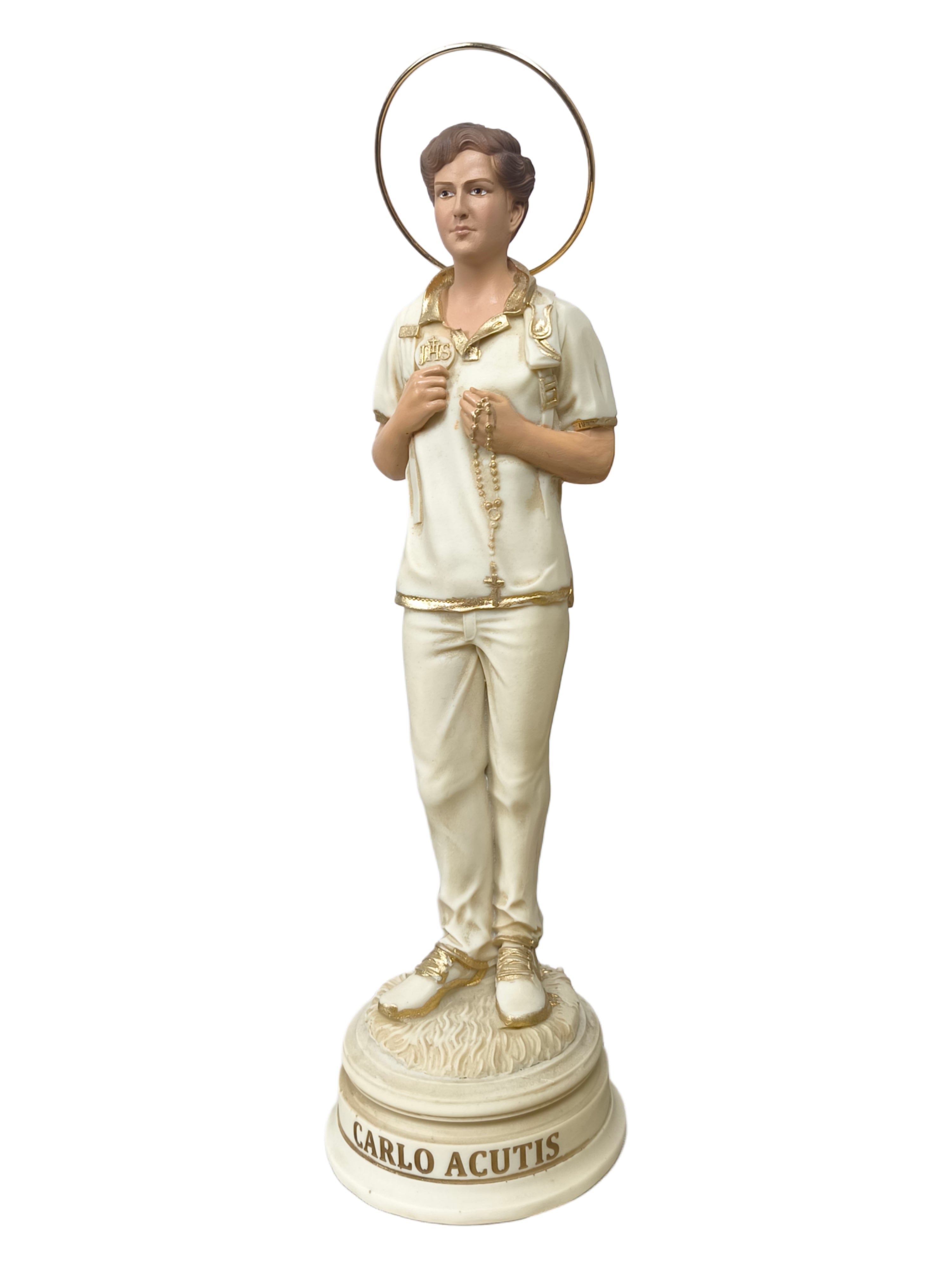 Carlo Acutis 25cm Marfim