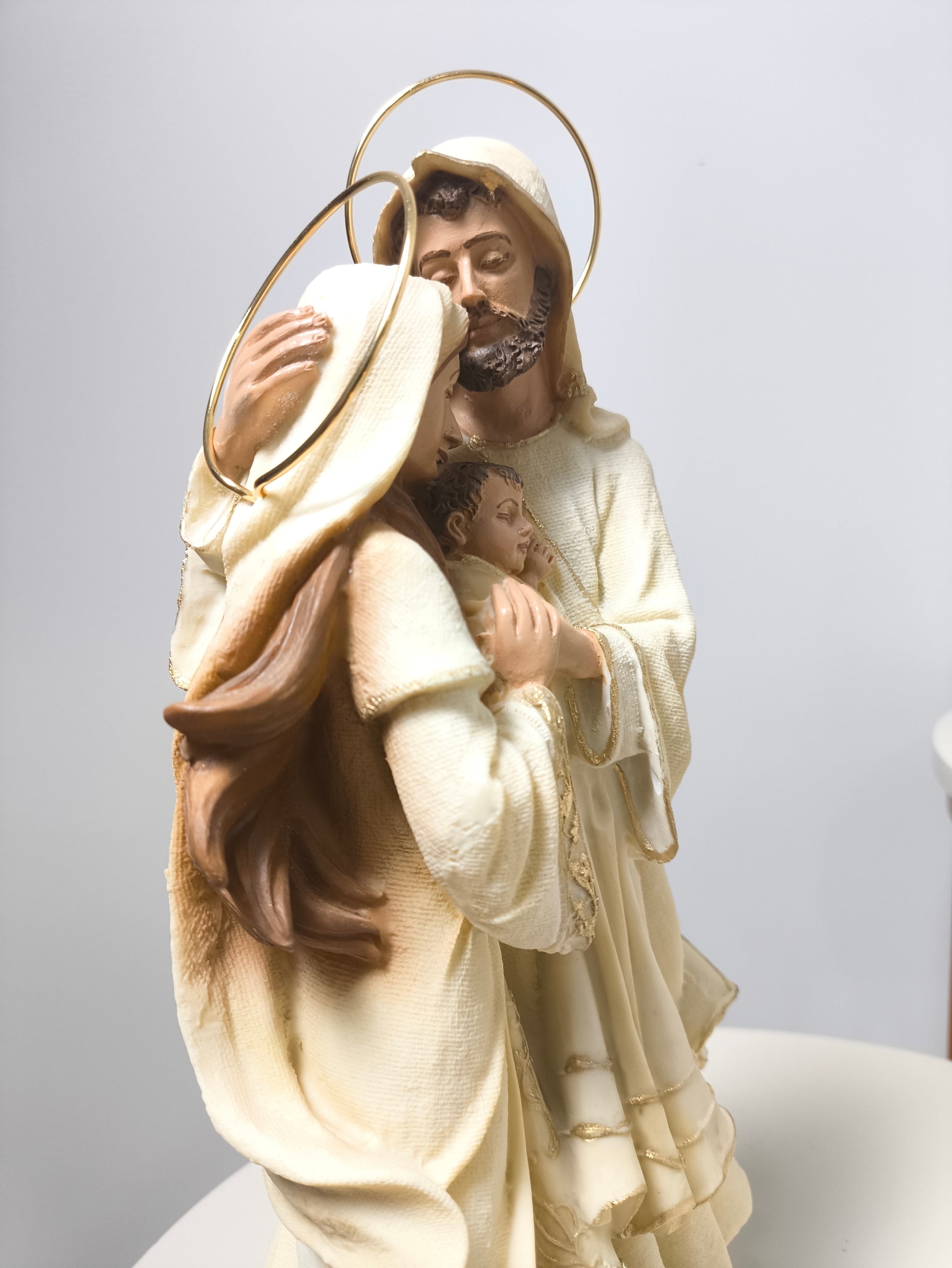 Sagrada Família da Ternura Marfim 30cm