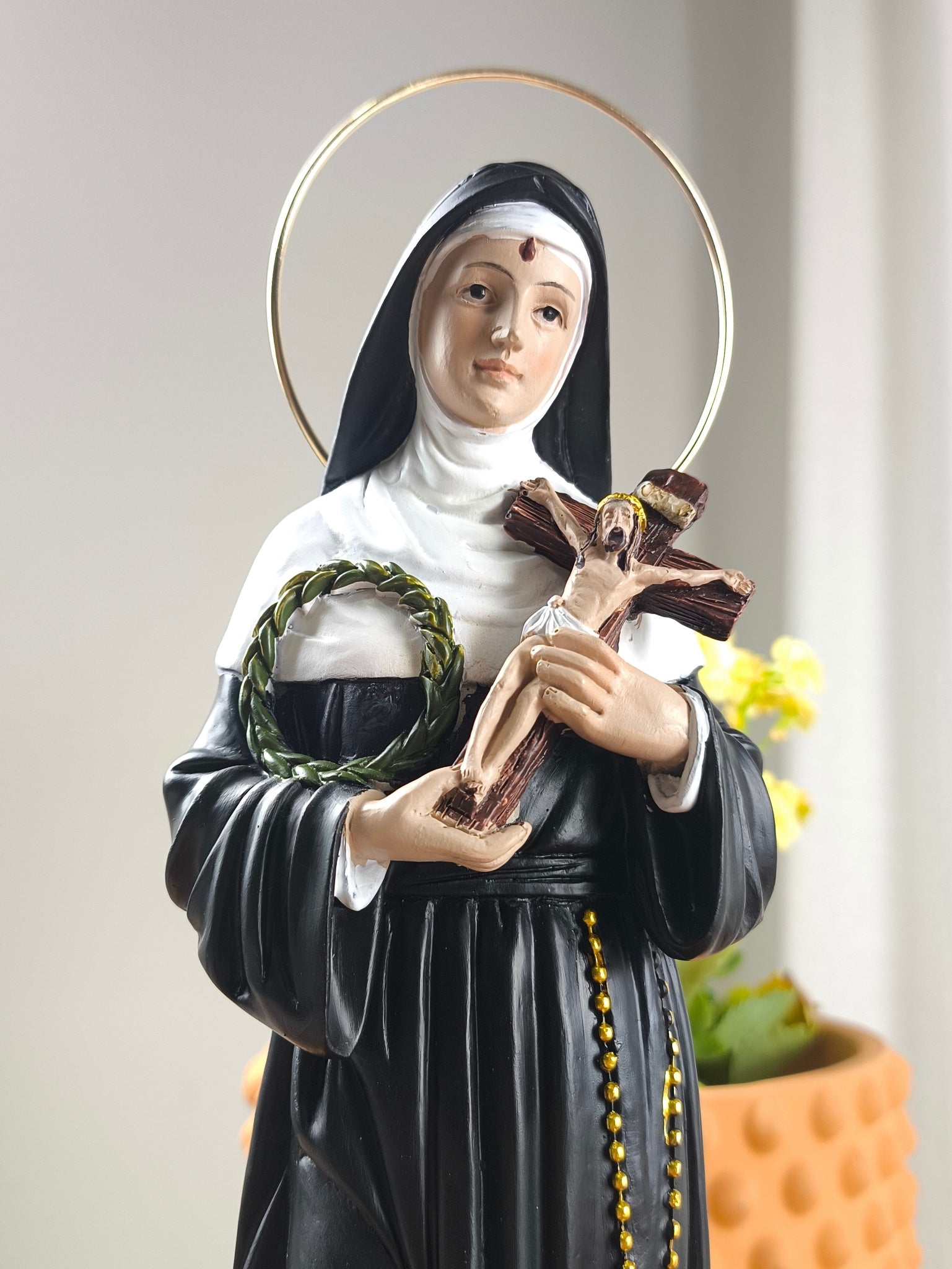 Santa Rita de Cássia 30cm