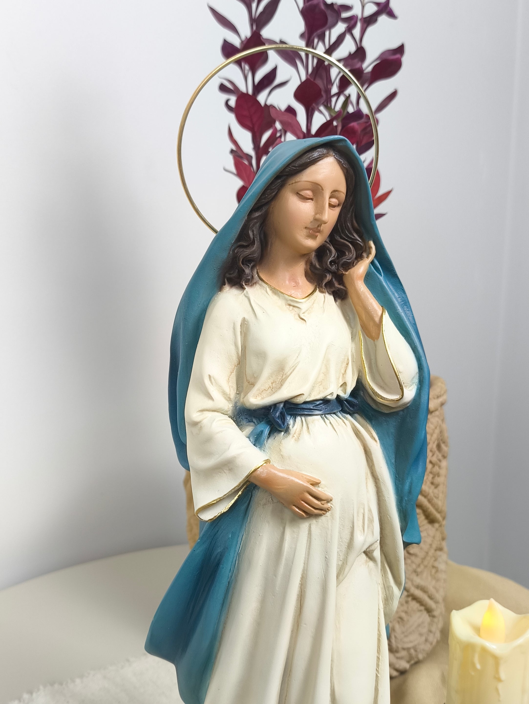 Nossa Senhora Grávida 30cm