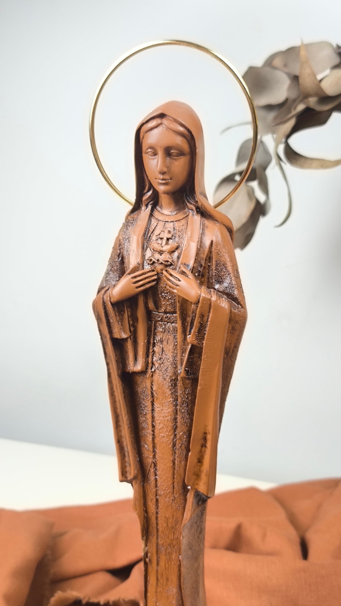 Imaculado Coração de Maria 30cm estilo Slim