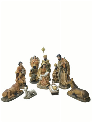 Presépio Colo de Maria de 20cm - 12 peças