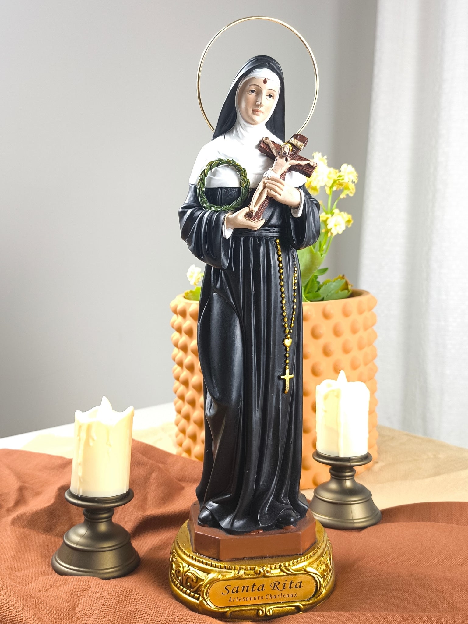 Santa Rita de Cássia 30cm