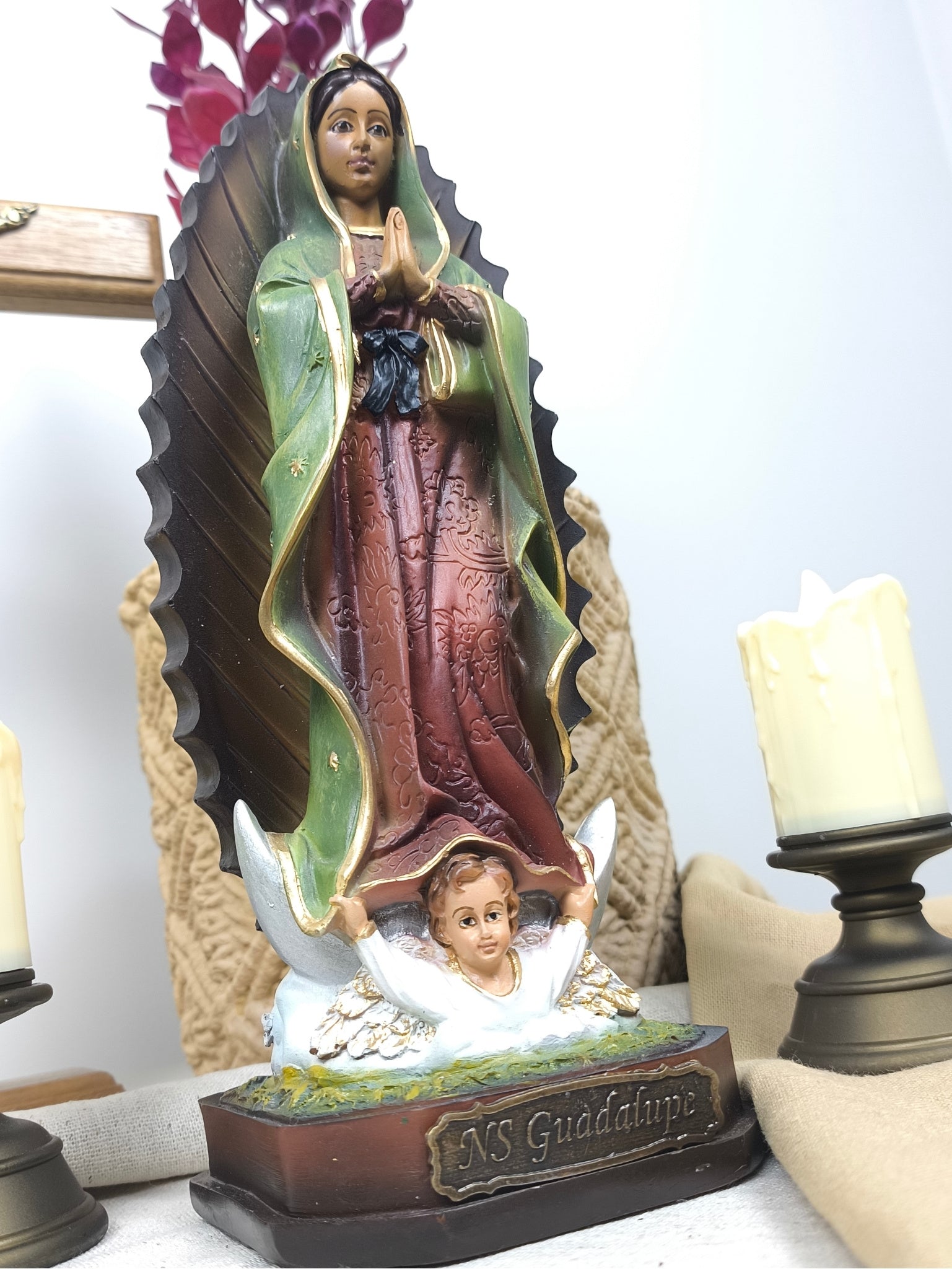 Nossa Senhora de Guadalupe 20cm