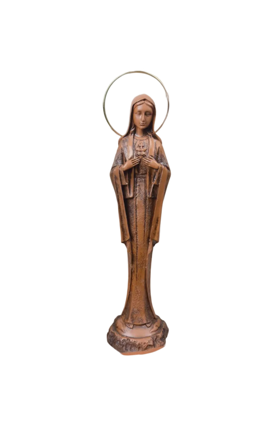 Imaculado Coração de Maria 30cm estilo Slim