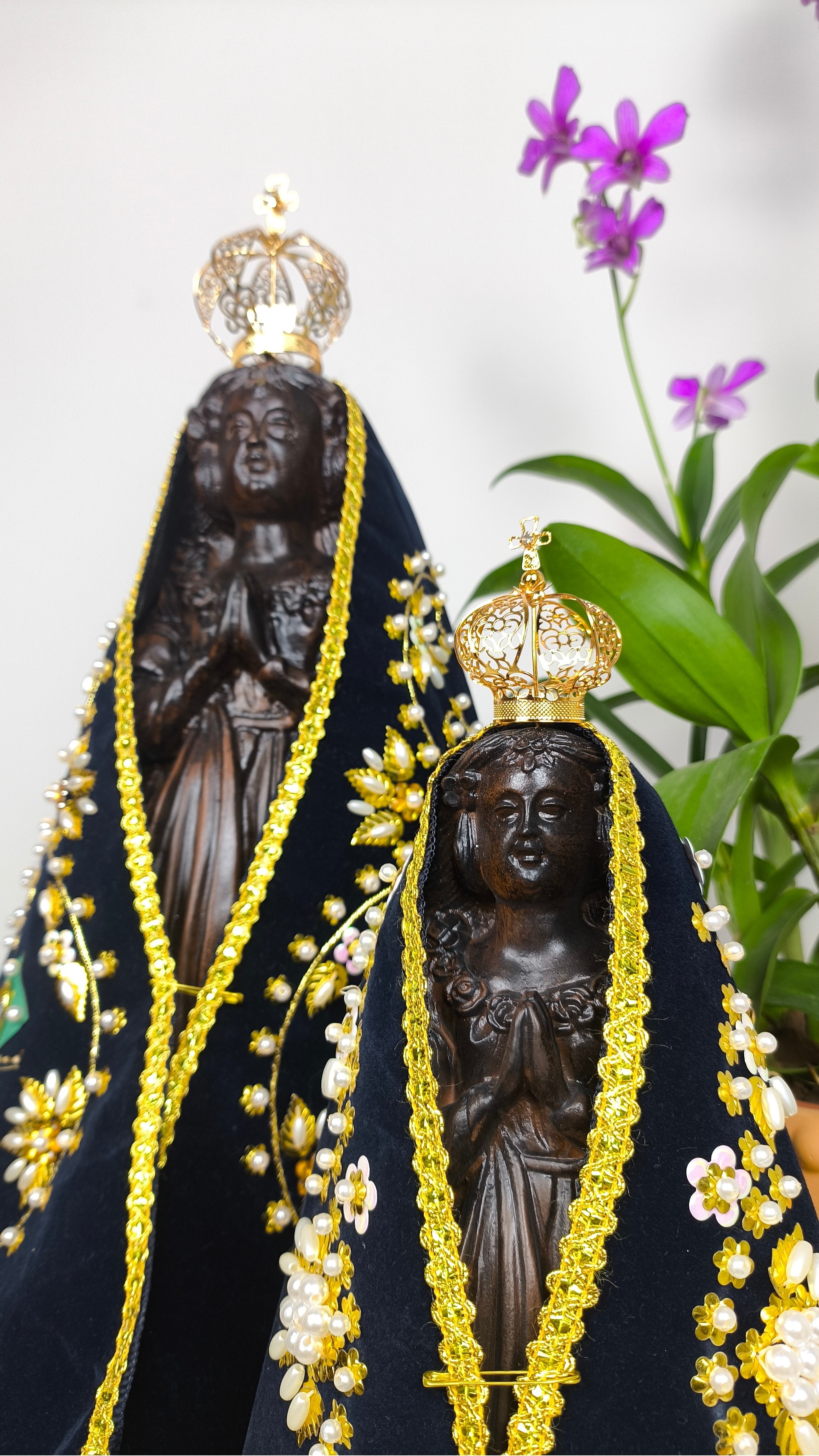 Nossa Senhora Aparecida 37cm - Fac-símile