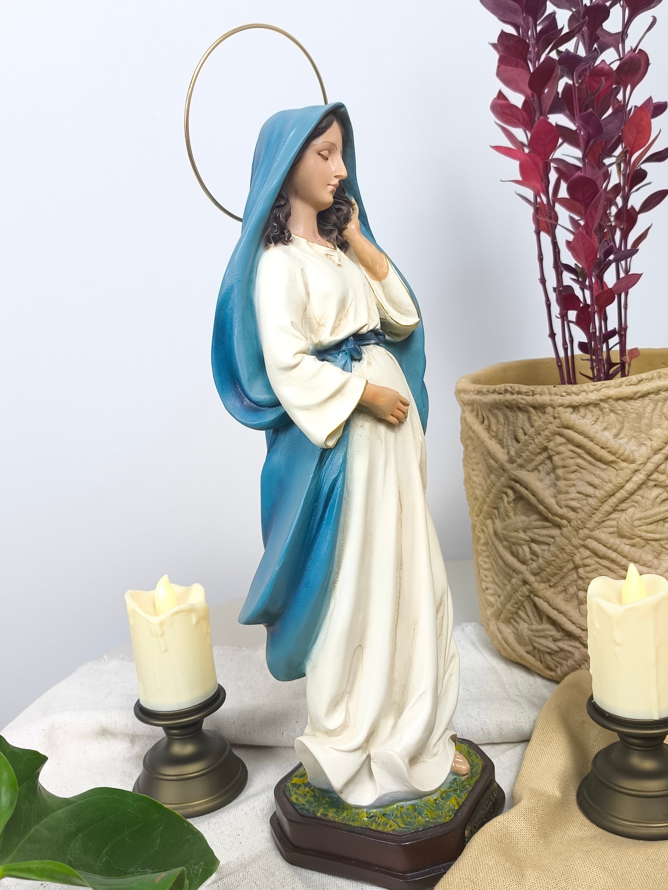Nossa Senhora Grávida 30cm