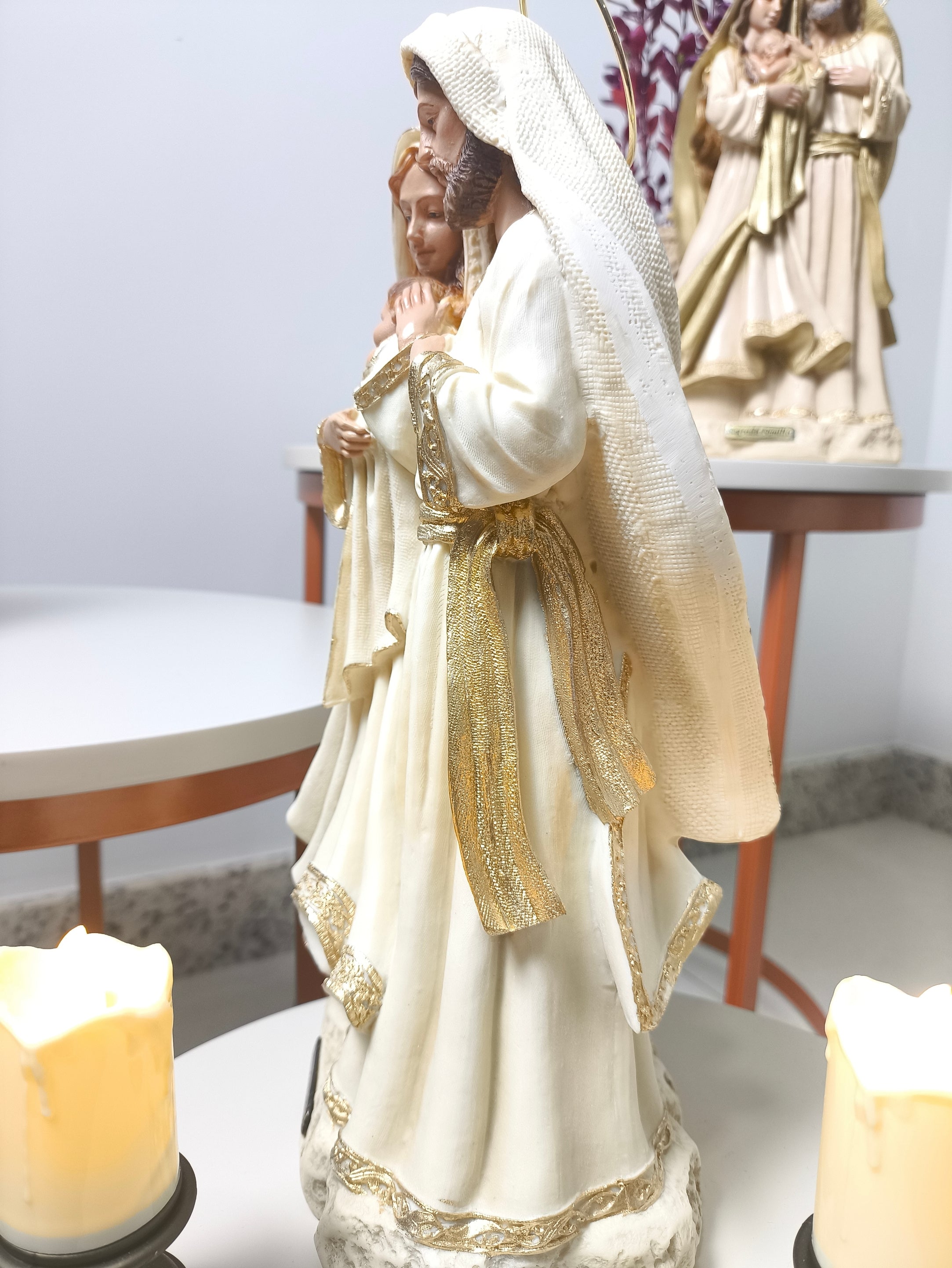 Sagrada Família Marfim 30cm