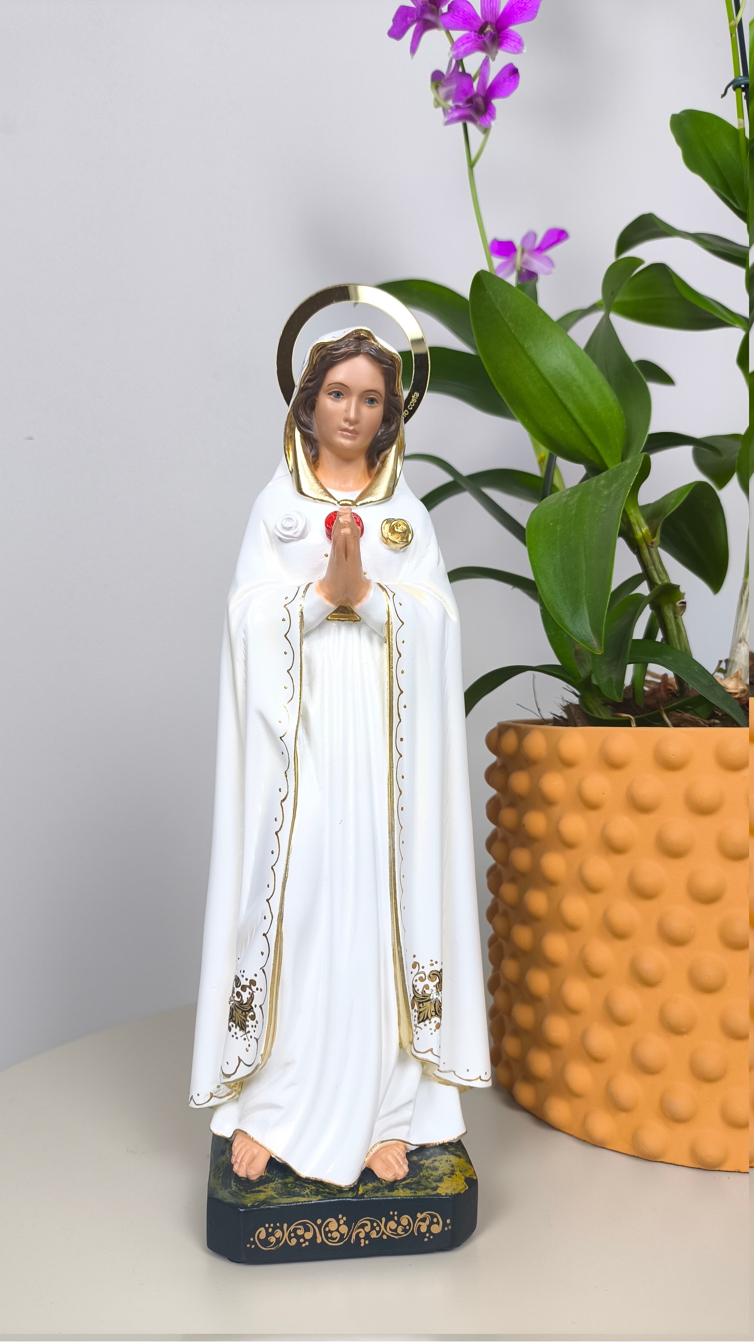 Nossa Senhora Rosa Mística 30cm
