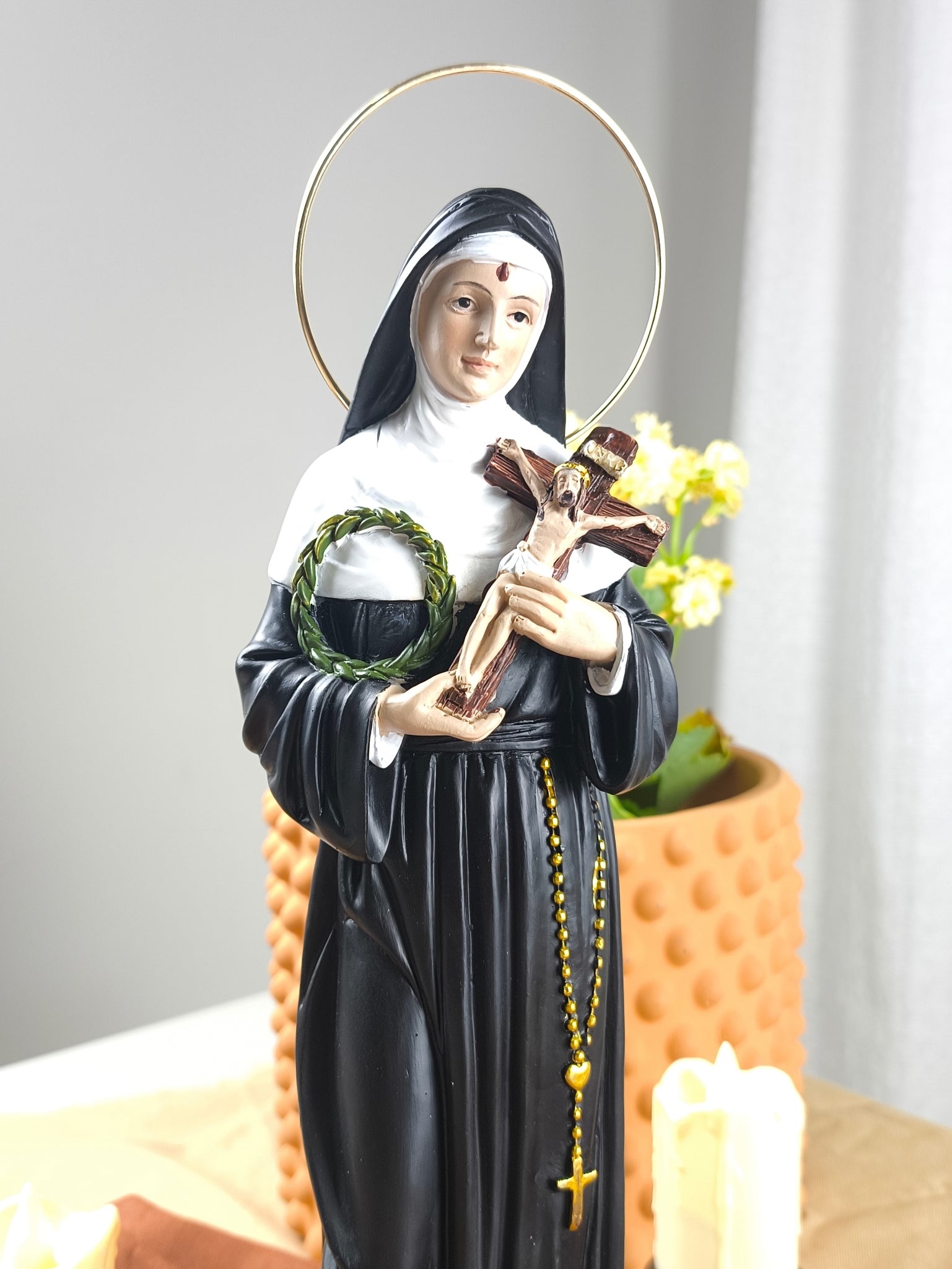 Santa Rita de Cássia 30cm