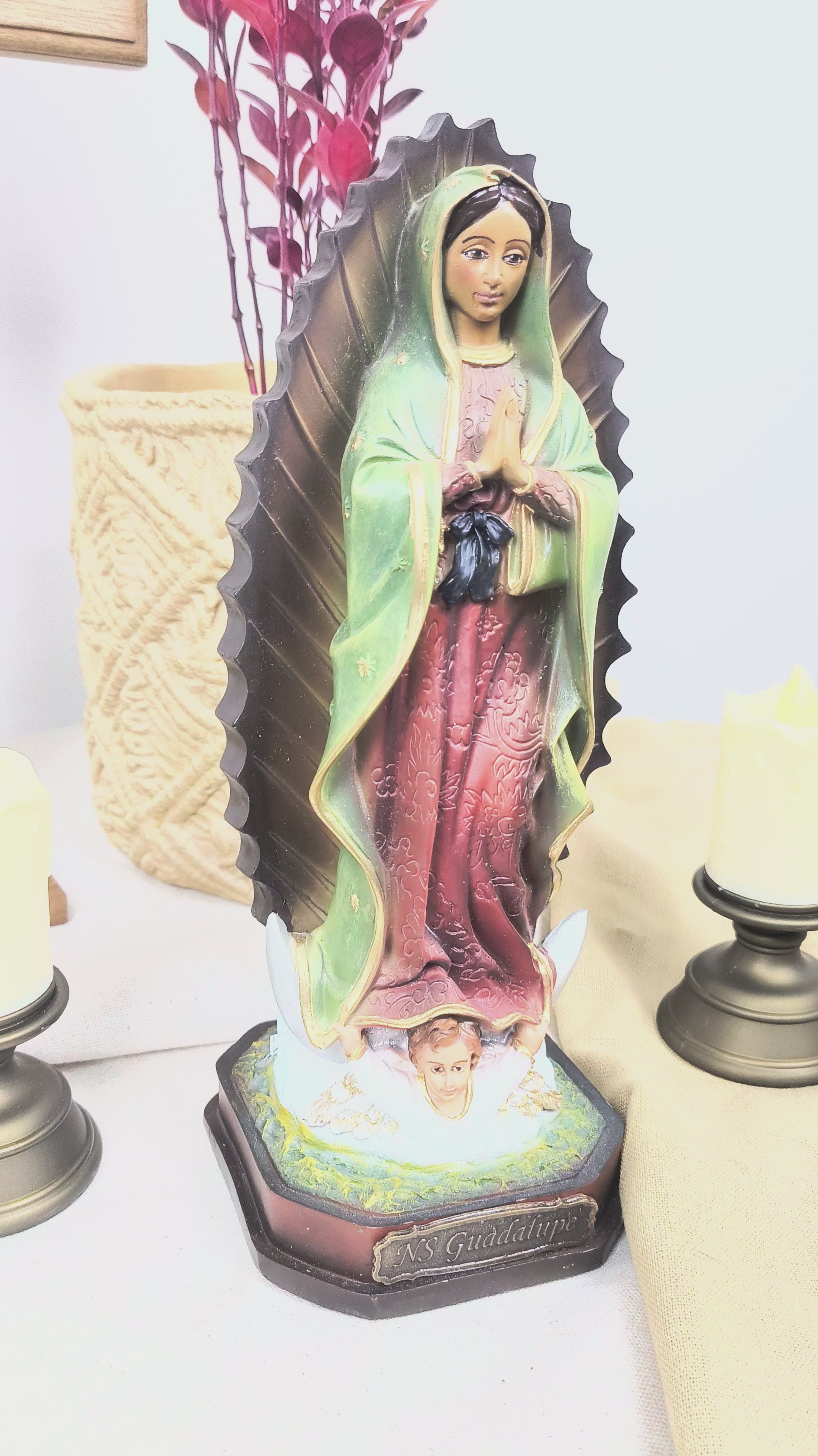 Nossa Senhora de Guadalupe 20cm