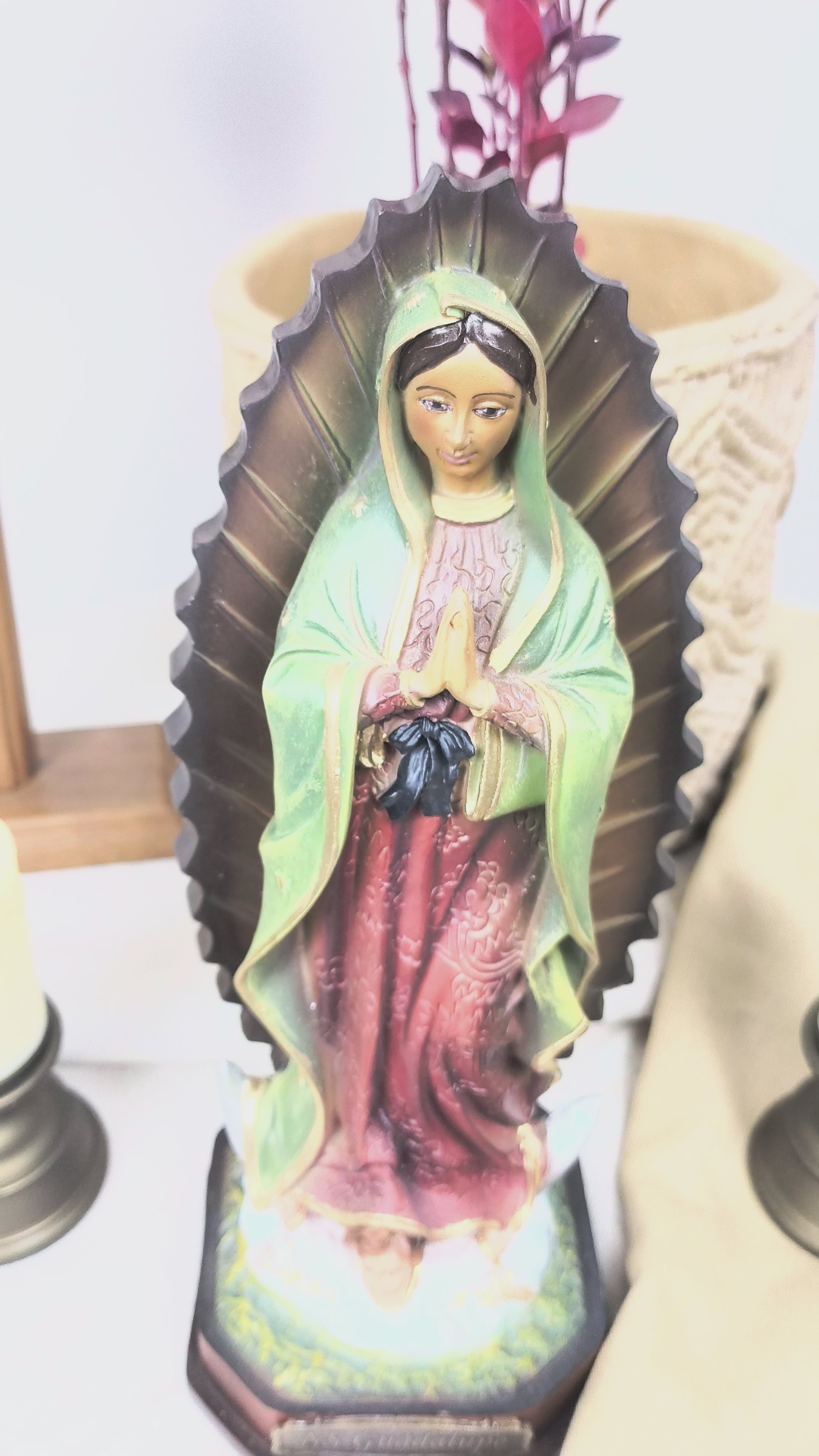 Nossa Senhora de Guadalupe 20cm